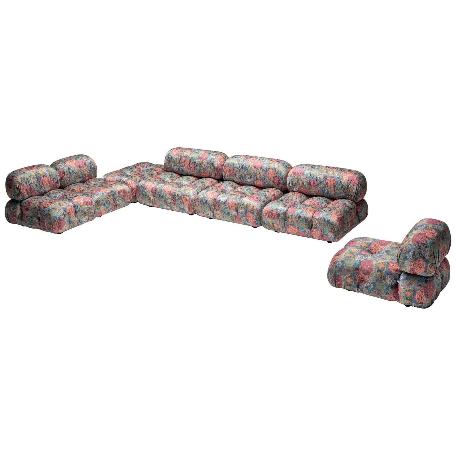 Ornate Camaleonda Sofa By Mario Bellini For B&B Italia, Italy, 1970s