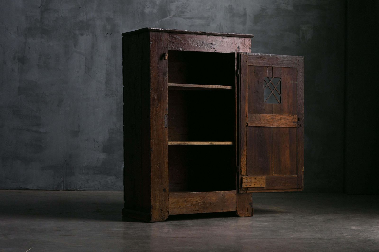 Primitive Wabi Sabi Cabinet, France, 19th Century photo for sale