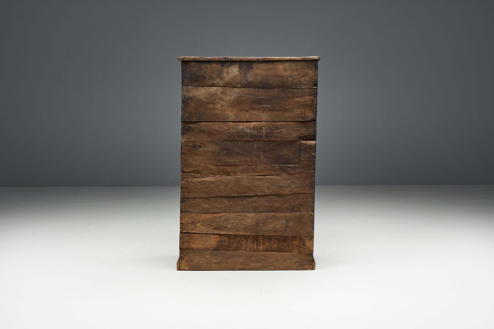 photo vintage Primitive Wabi Sabi Cabinet, France, 19th Century