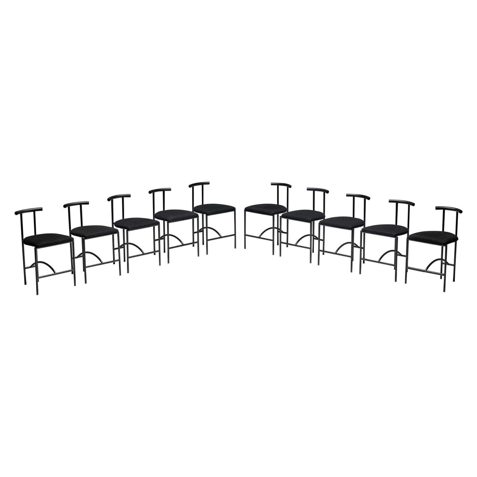 Postmodern "Tokyo" Dining Chairs By Rodney Kinsman For Bieffeplast, Italy, 1980s