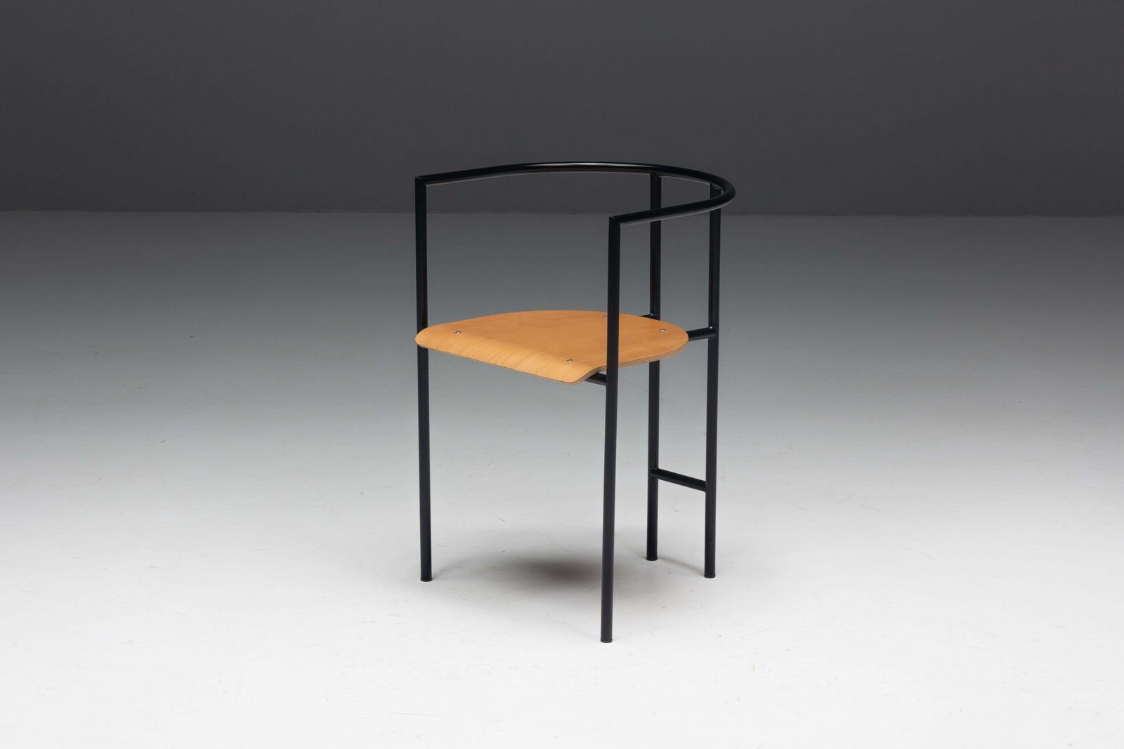 Furniture Postmodern "Tokyo" Armchairs By Rodney Kinsman For Bieffeplast, Italy, 1980s photo