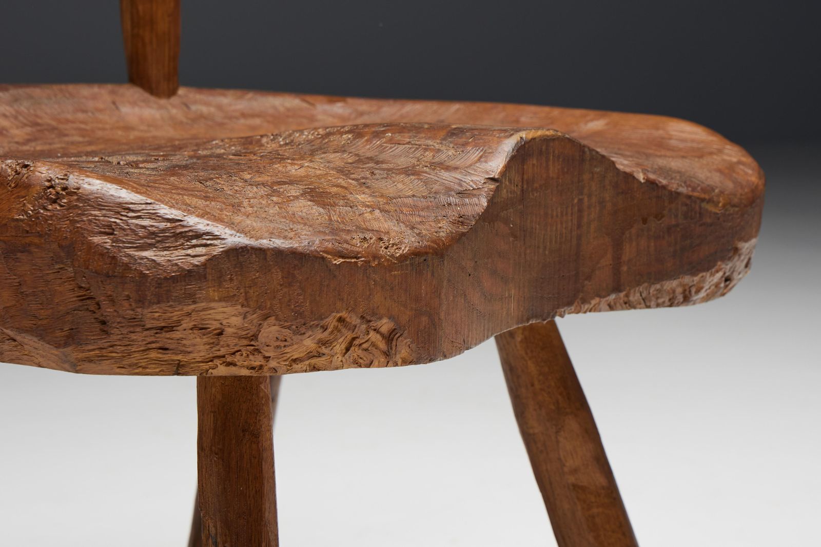 Folk Art Wabi Sabi Chair, France, 19th Century photo for sale