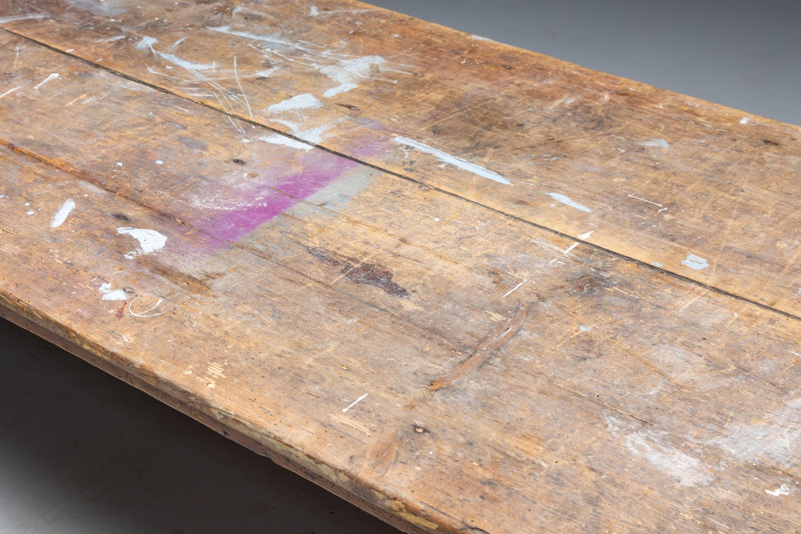 Rustic Primitive Farmhouse Dining Table, France, 19th Century photo buy