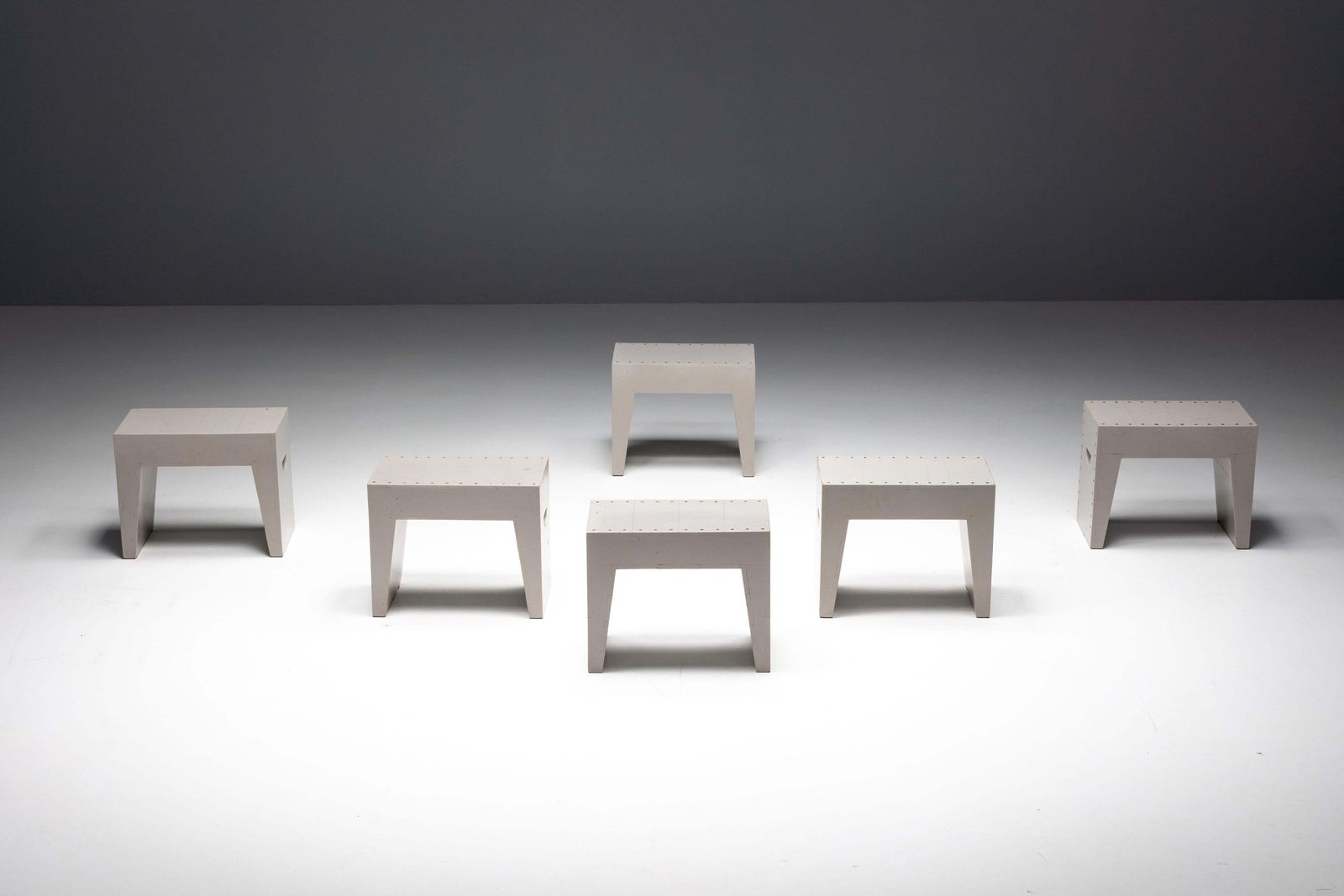 Bossche School Stools By Dom Hans Van Der Laan & Jan De Jong, Netherlands, 1970s photo furniture