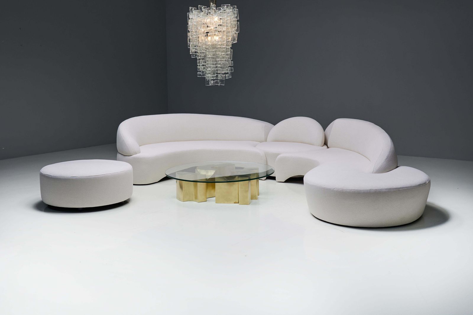 Sofa By Vladimir Kagan For Roche Bobois, France, 2003 photo furniture
