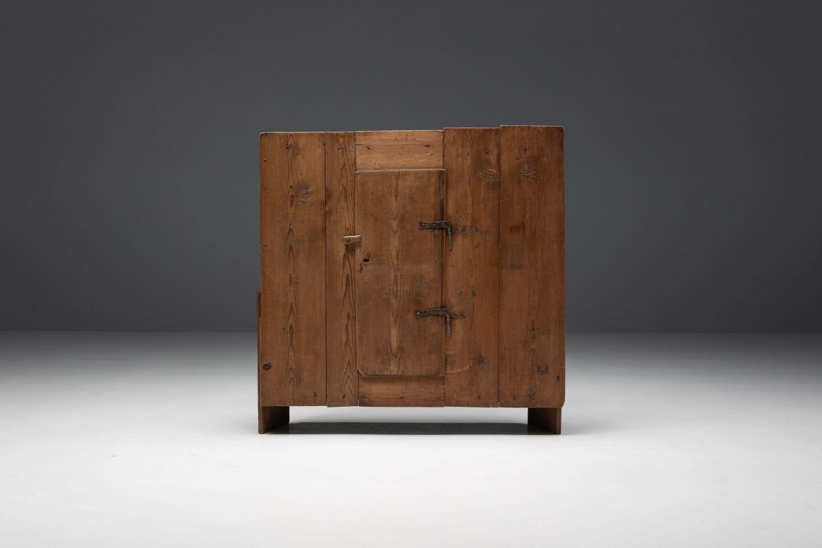 Art Populaire Alpine Cupboard, France, 19th Century photo furniture