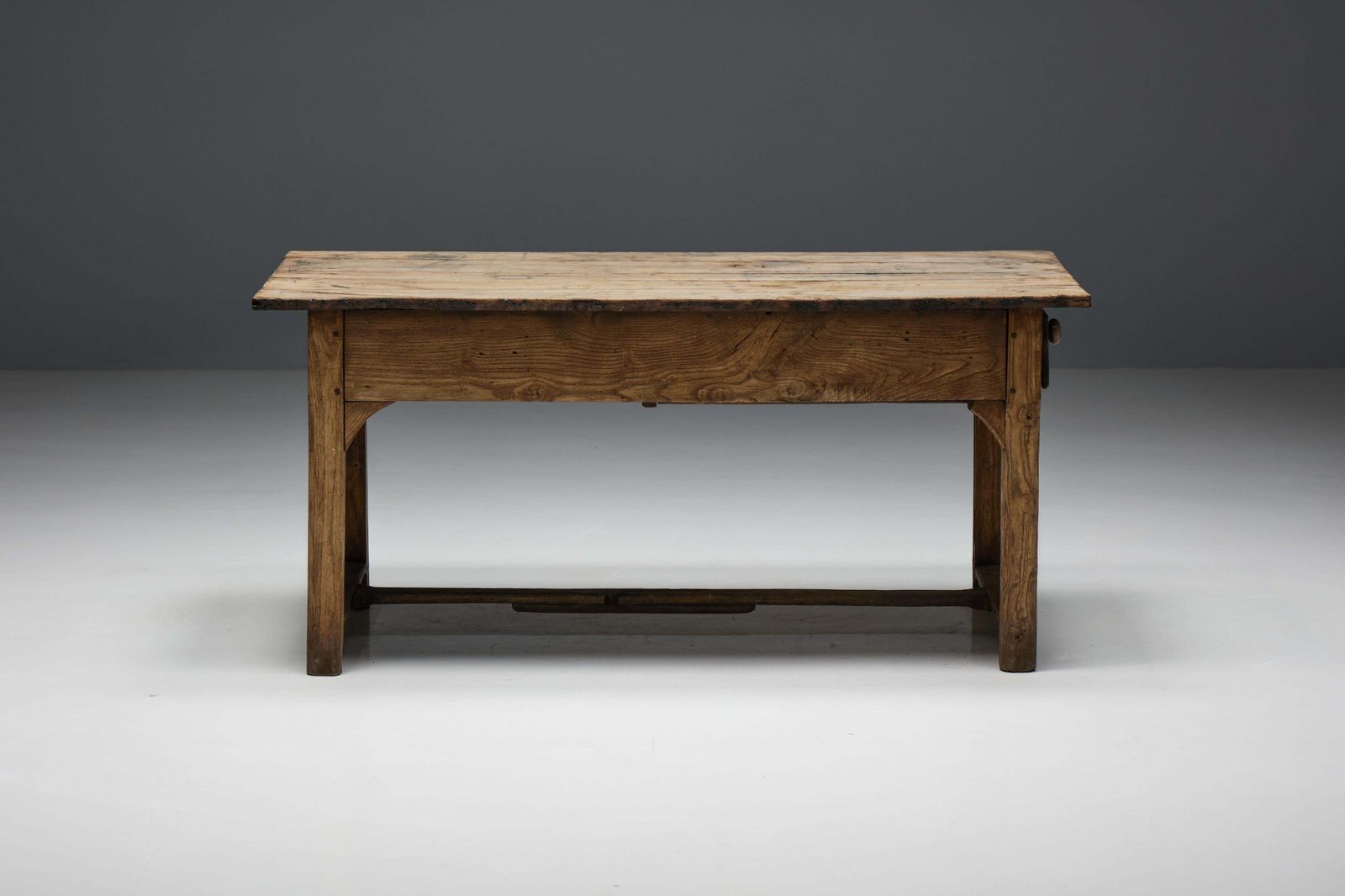 Travail Populaire Dining Table, France, 19th Century photo furniture