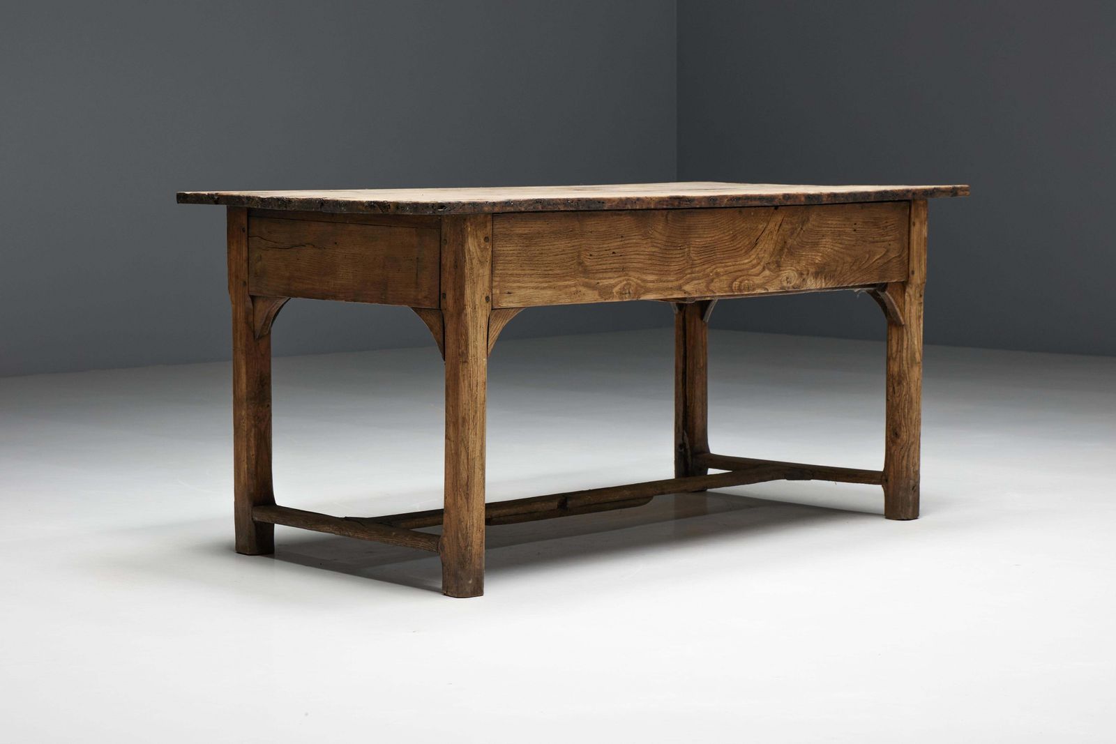 Travail Populaire Dining Table, France, 19th Century photo for sale