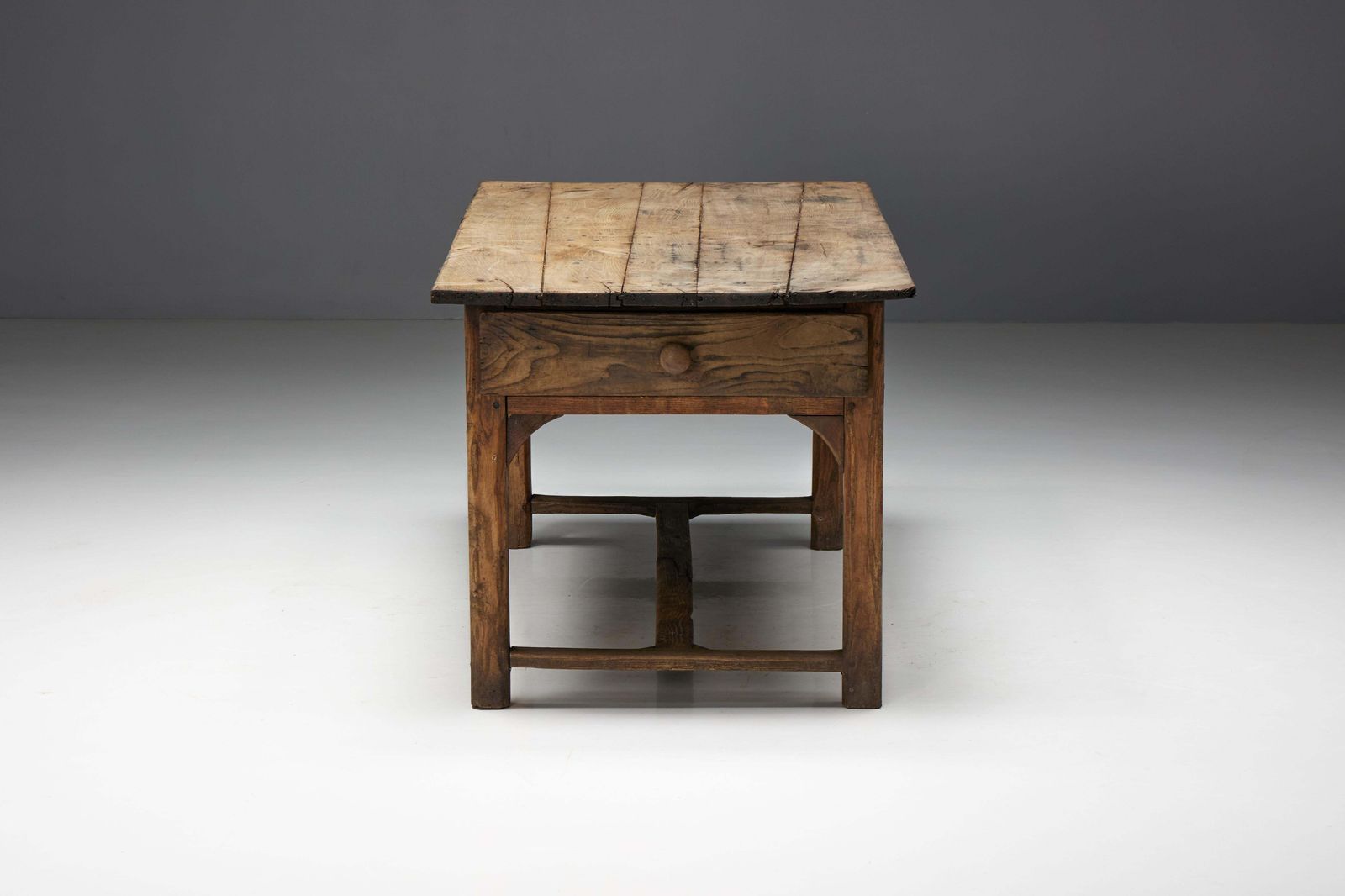 Travail Populaire Dining Table, France, 19th Century photo buy