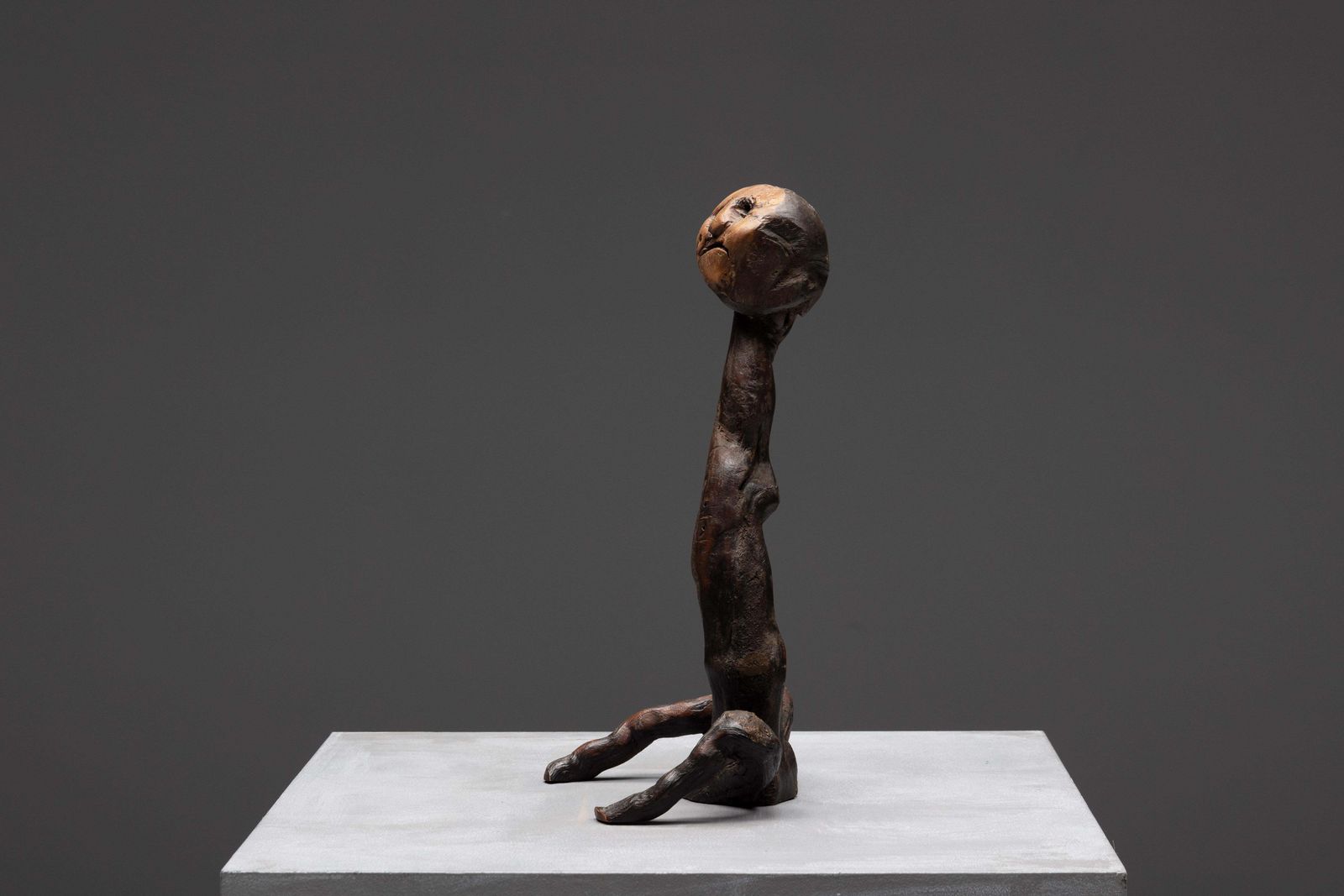 Naive Folk Art Sculpture, France, 1950s photo for sale