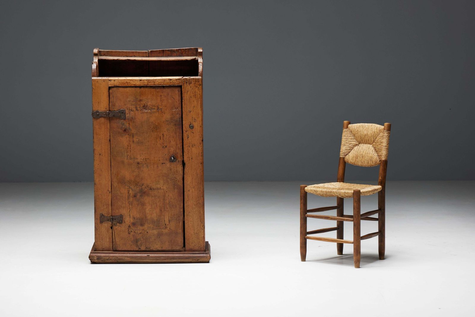 Naive Folk Art Buffet, France, 18th Century photo furniture