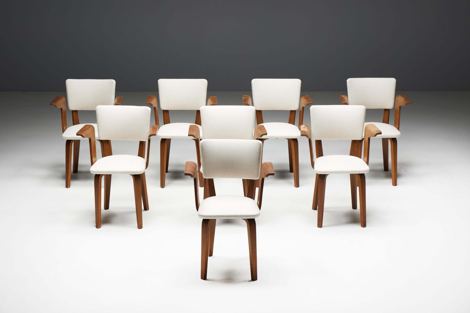 Dining Chairs By Cor Alons For Gouda Den Boer, Netherlands, 1950s photo furniture