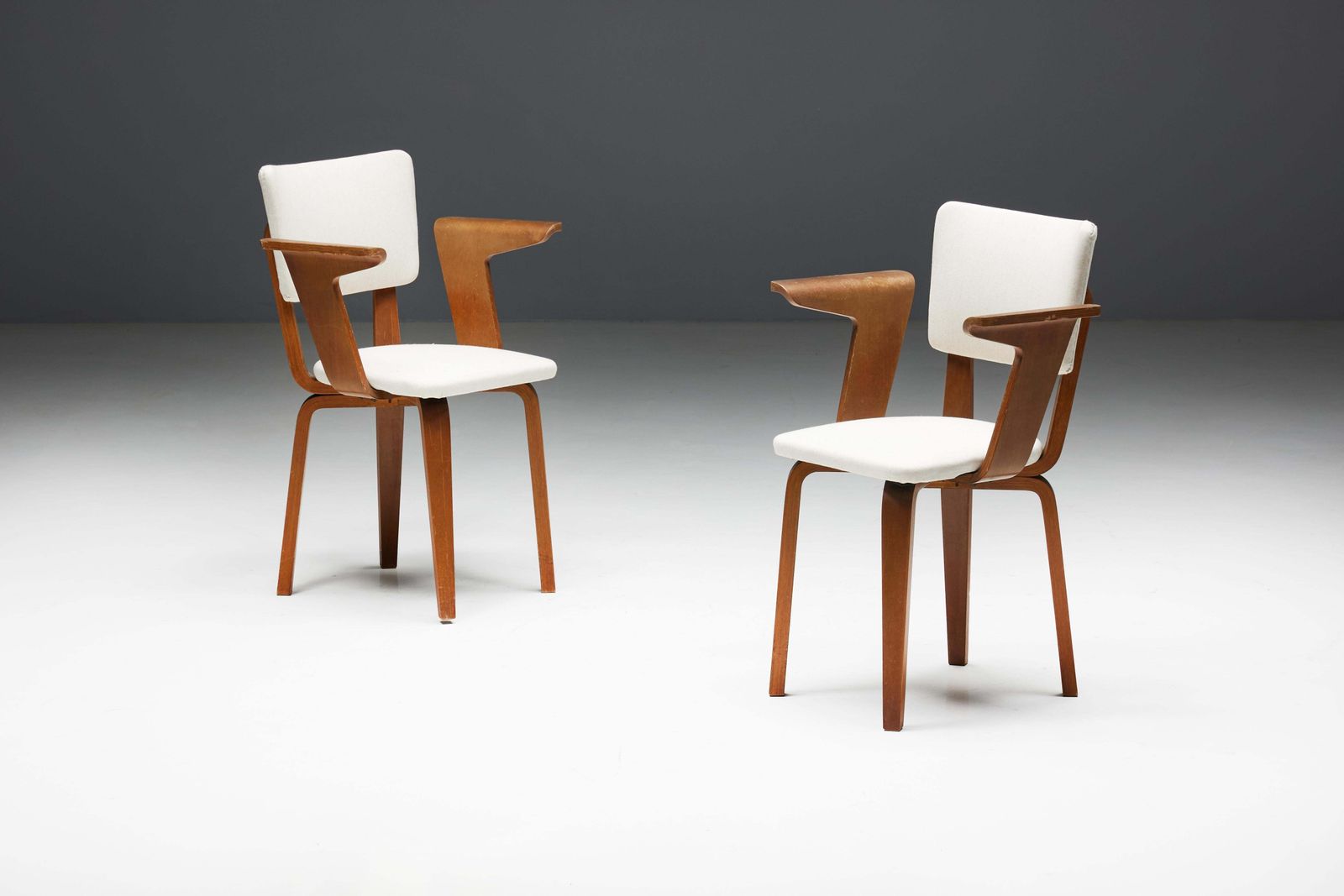 photo for sale Dining Chairs By Cor Alons For Gouda Den Boer, Netherlands, 1950s