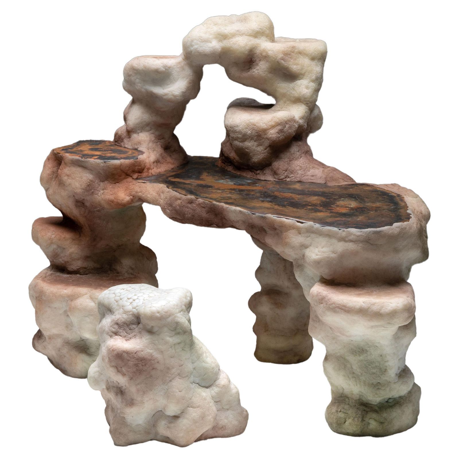 Lilith Desk And Desk Chair By Elissa Lacoste, France, 2020