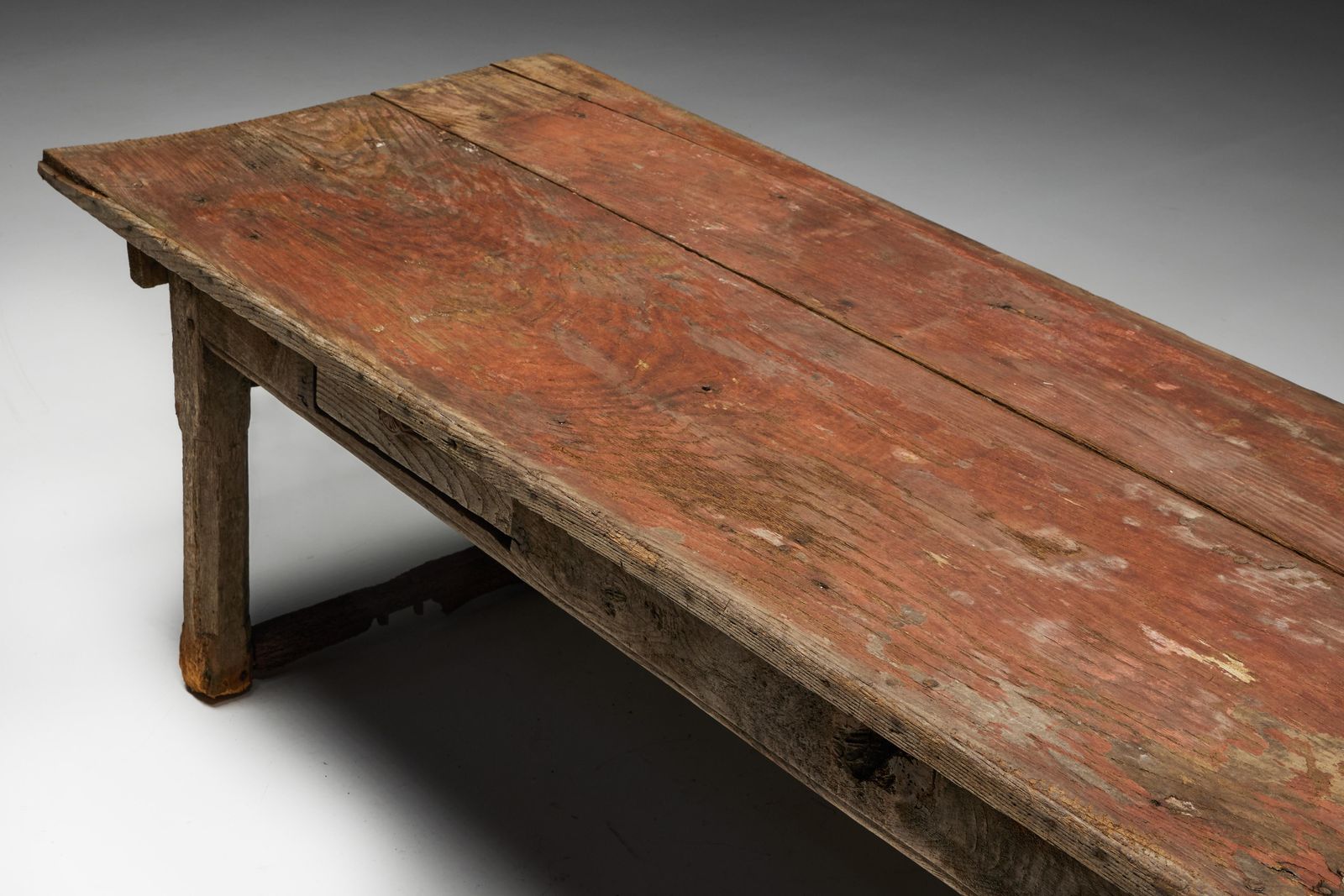 Rustic Travail Populaire Dining Table, France, Early 19th Century photo buy