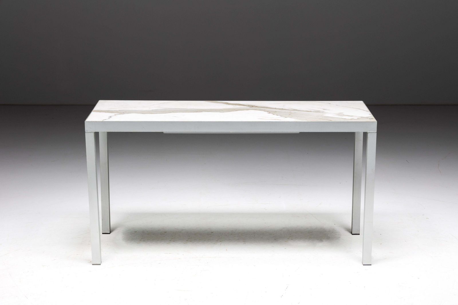 photo vintage Carrara Marble Console Table By Philippe Starck, France, 1990s