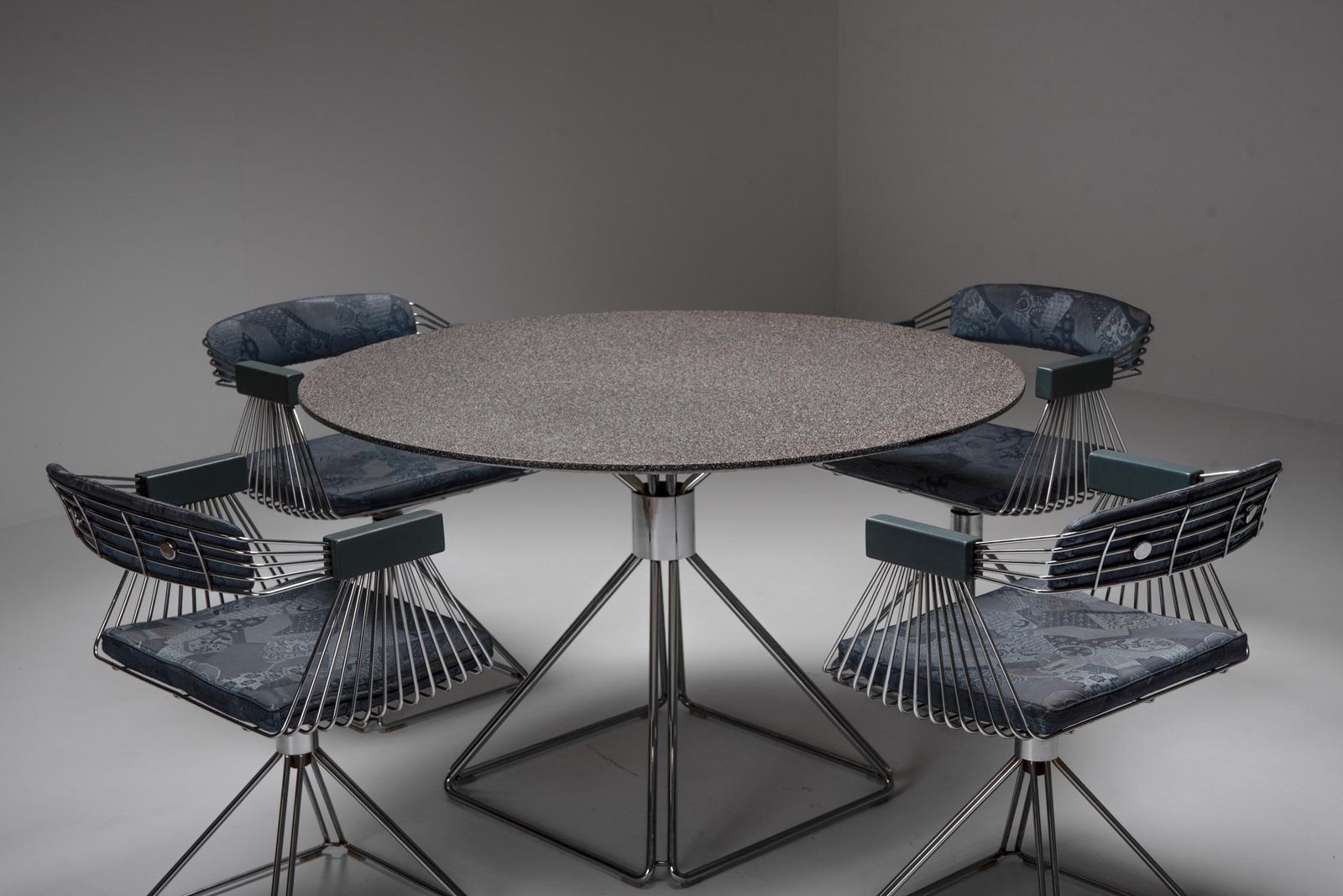 Mid Century Modern Novalux Dining Set By Rudi Verelst, Belgium, 1970s photo for sale