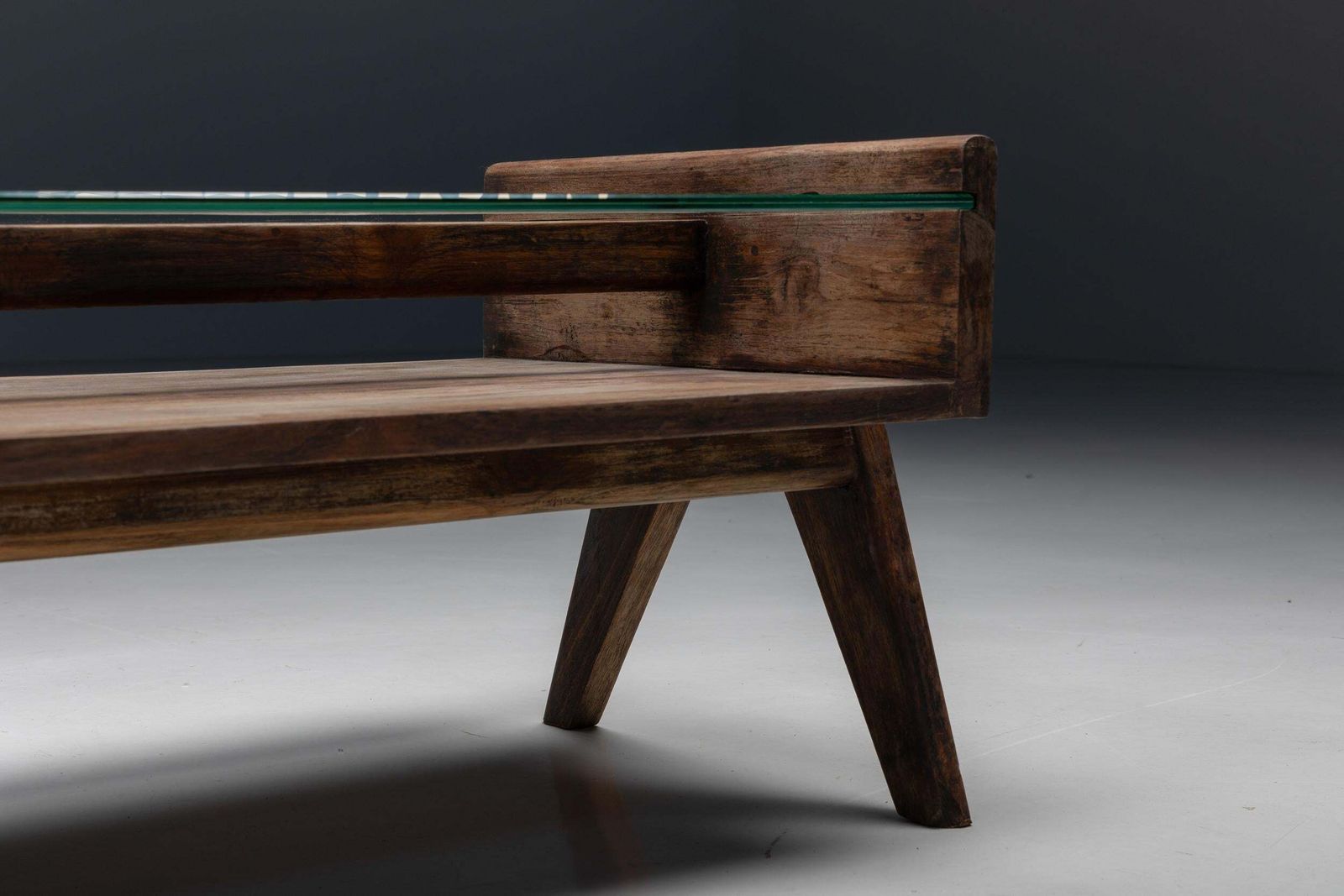 photo furniture Pierre Jeanneret Pj Tb 05 A Coffee Table, Chandigarh, 1960s