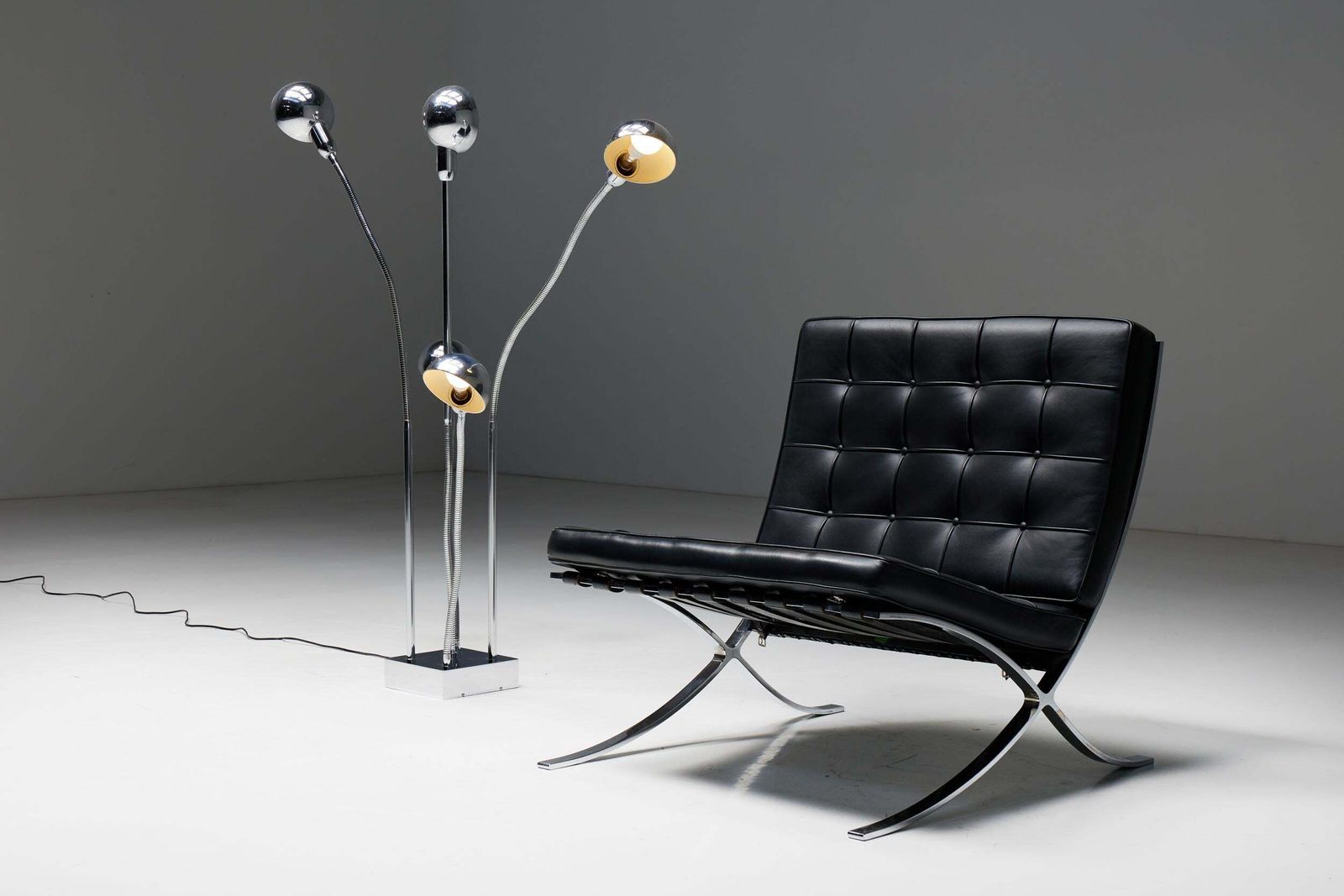 Hydra Floor Lamp By Pierre Folie For Jacques Charpentier, France, 1970s photo buy