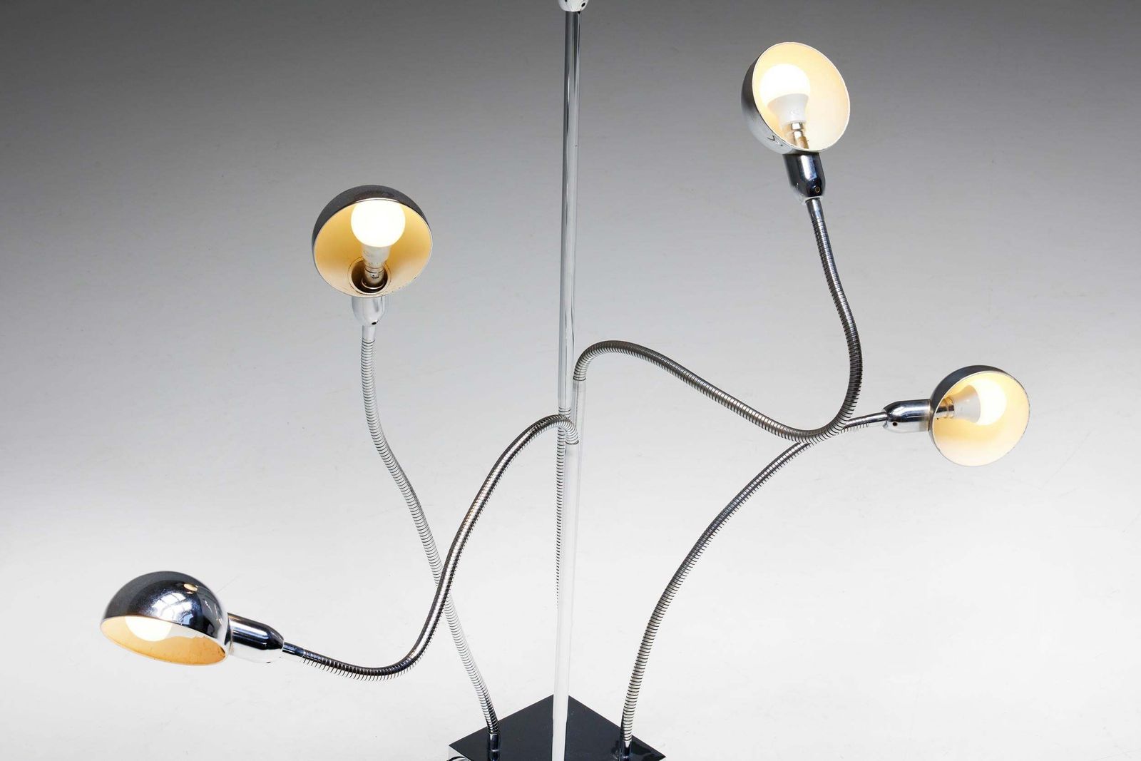 Lighting Hydra Floor Lamp By Pierre Folie For Jacques Charpentier, France, 1970s photo