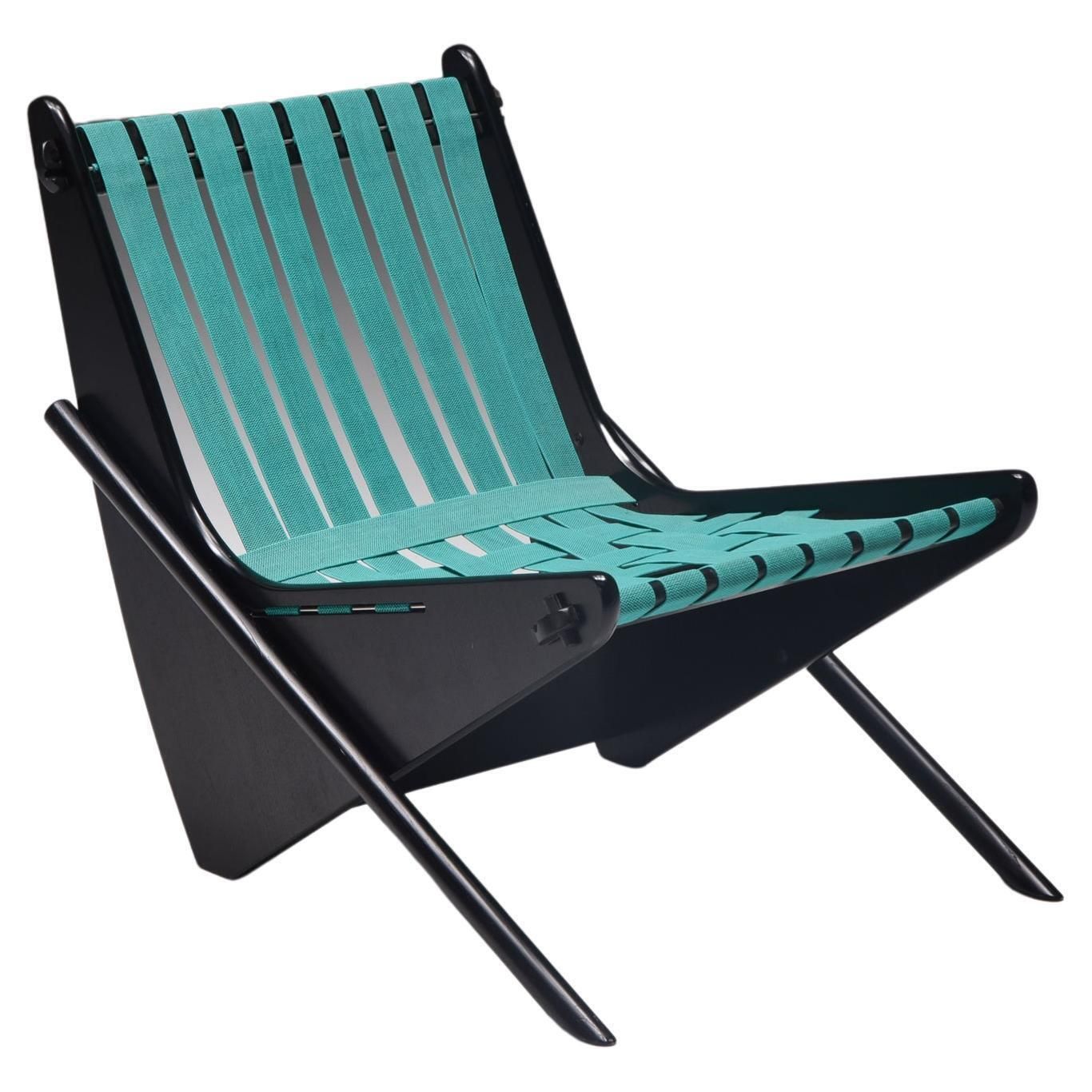 Brazilian Modern 'Boomerang' Lounge Chair By Richard Neutra, 1980s