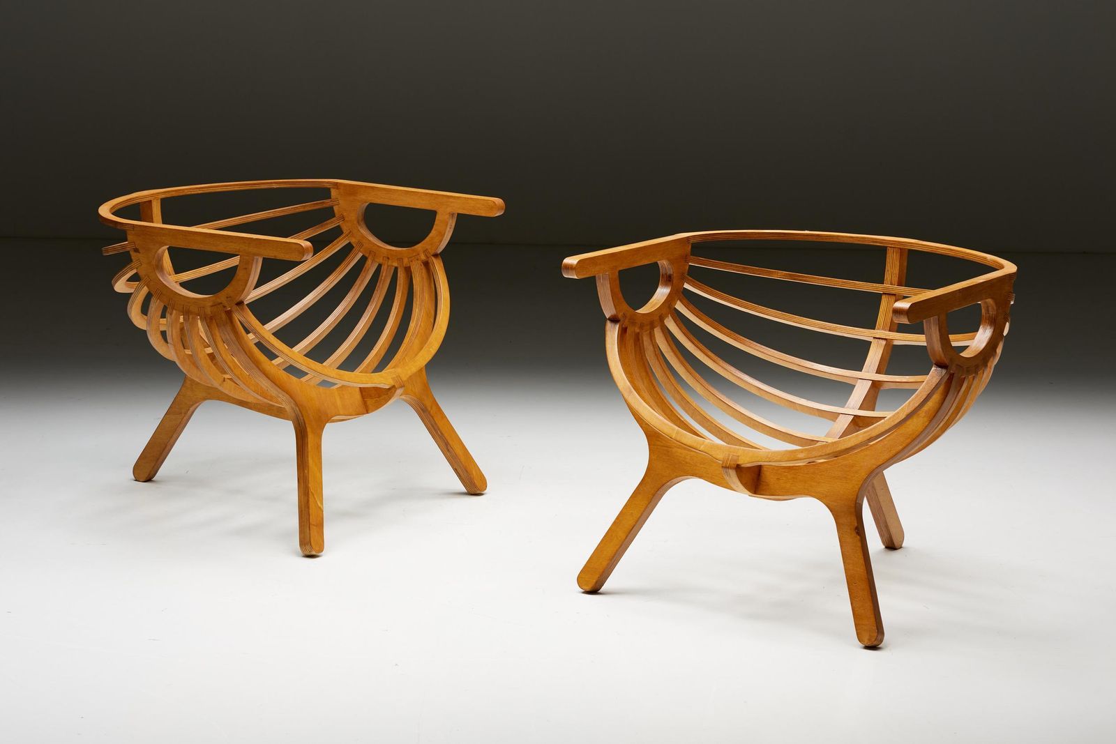 Furniture Shell Chair By Marco Sousa Santos For Branca Lisboa, Portugal, 2000s photo