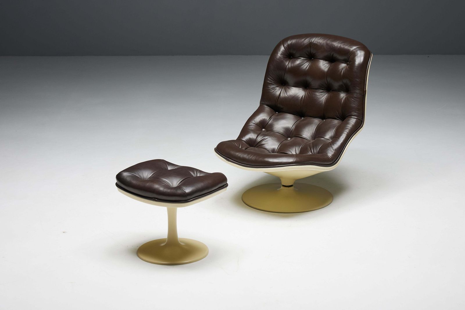 Lounge Chair By Georges Van Rijck For Beaufort, Belgium, 1970s photo for sale