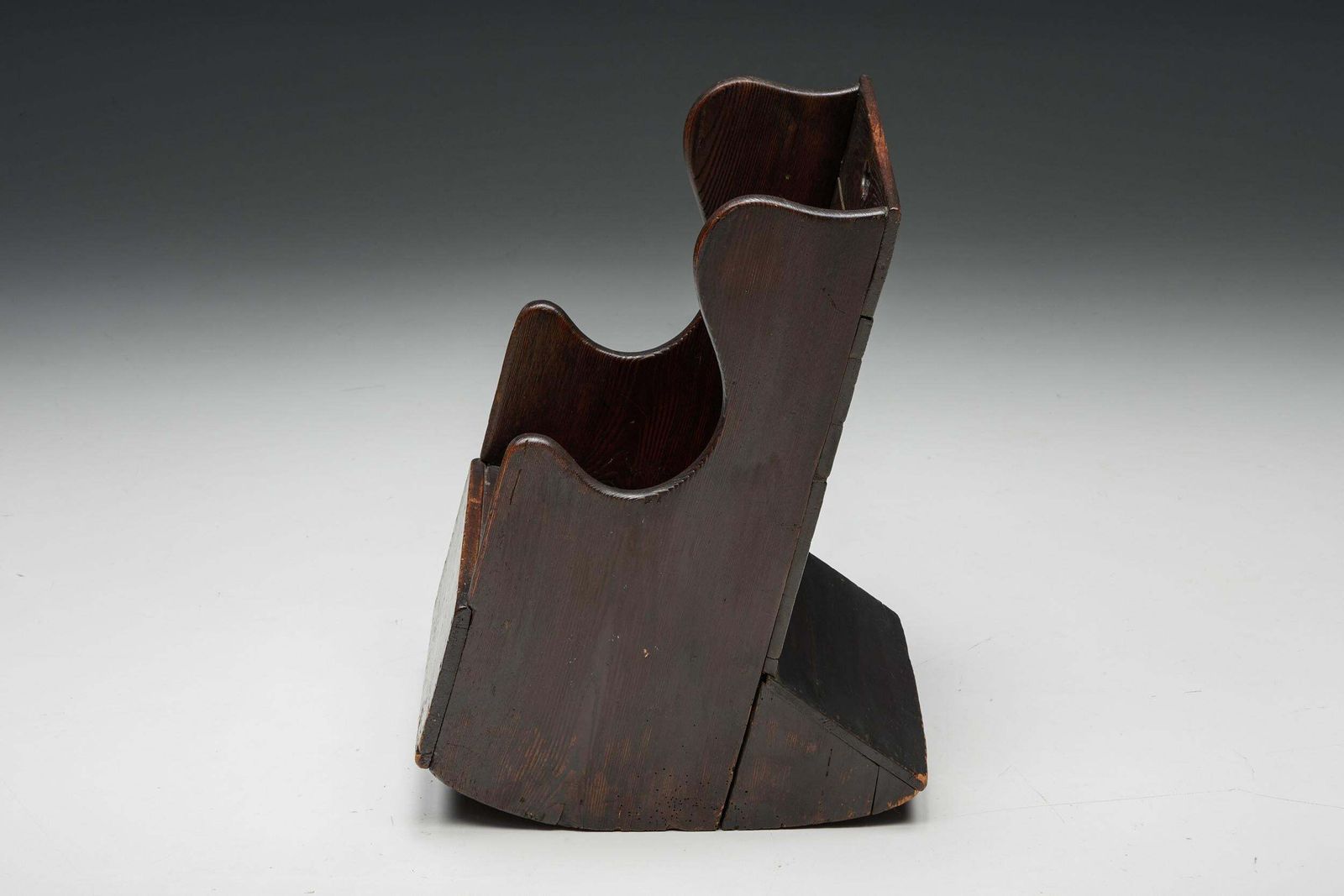 Curved Children's Rocking Chair, France, 19th Century photo buy