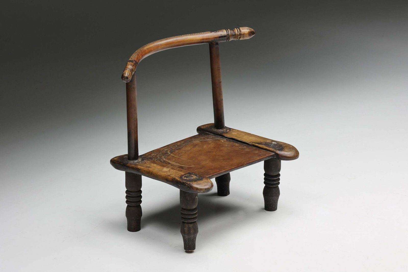 Rustic Wabi Sabi Chair, France, 20th Century photo vinterior