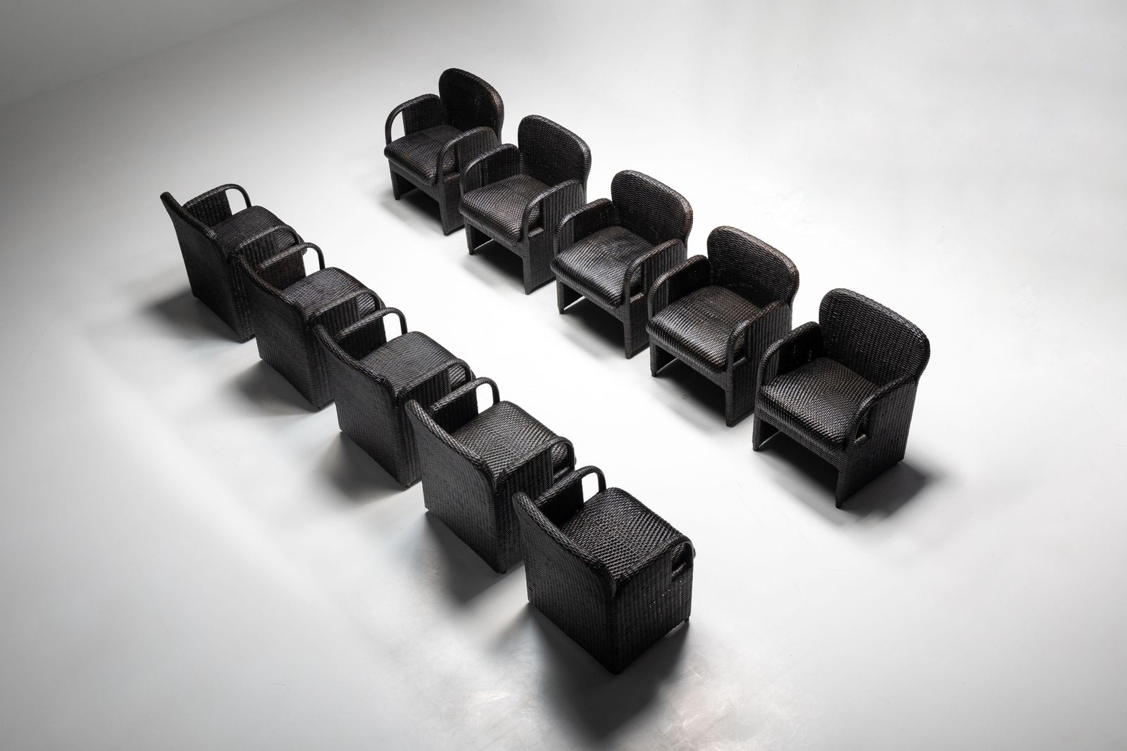 Armchairs 'Tlinkit' By Gae Aulenti For Tecno, Italy, 1990s photo for sale