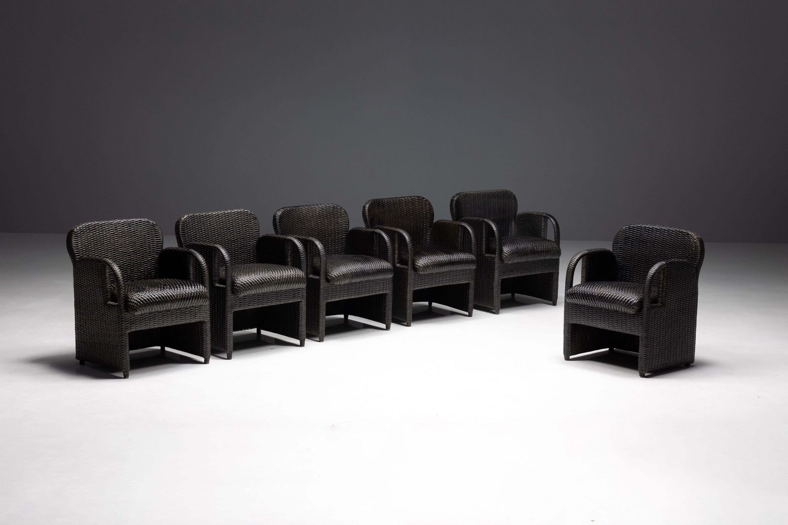 Armchairs 'Tlinkit' By Gae Aulenti For Tecno, Italy, 1990s photo Furniture