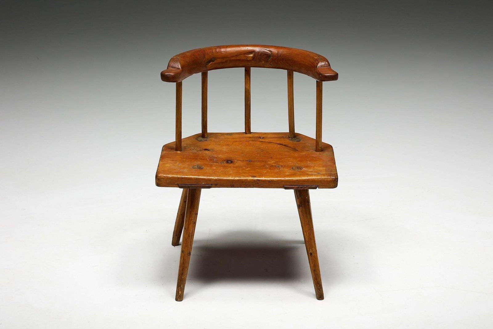 Tyrolean Folk Art Armchair, Austria, 19th Century photo furniture