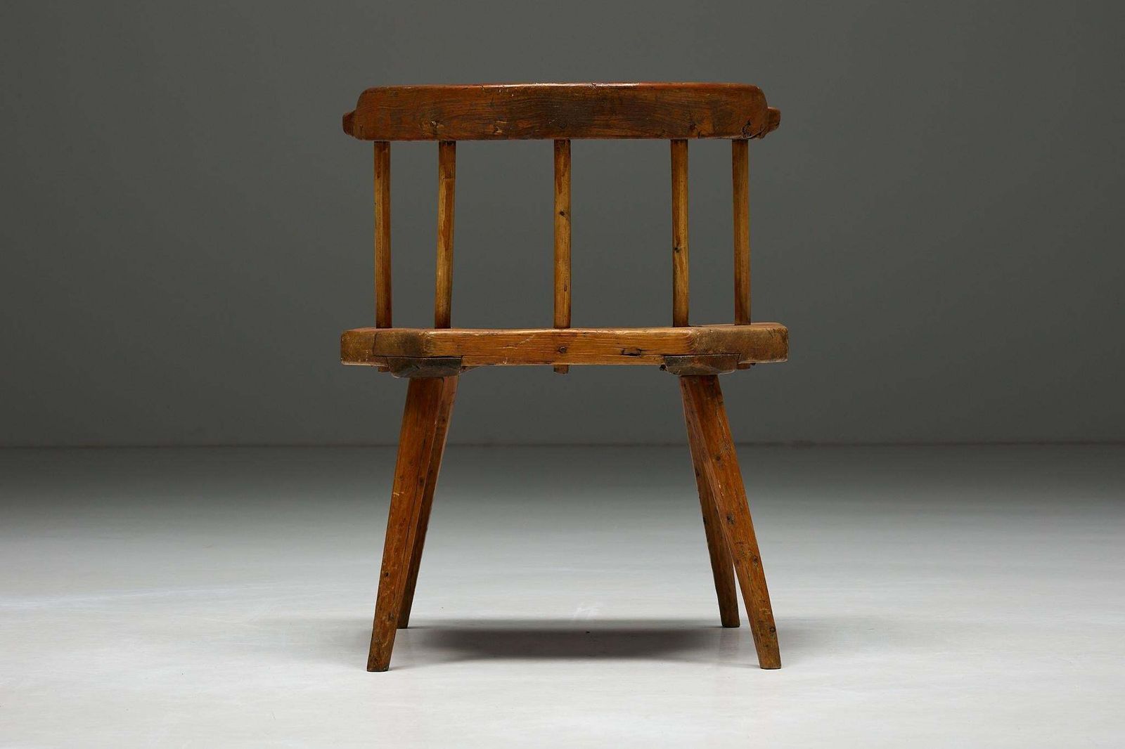 Tyrolean Folk Art Armchair, Austria, 19th Century photo Furniture