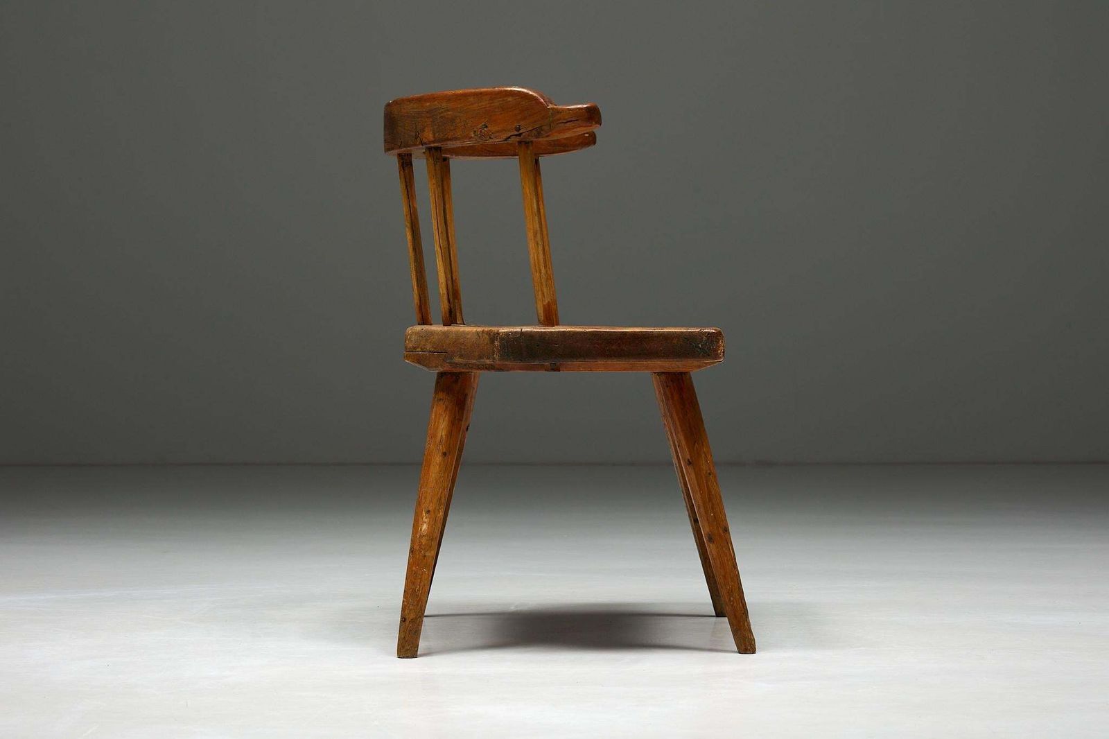 Tyrolean Folk Art Armchair, Austria, 19th Century photo 2572.0