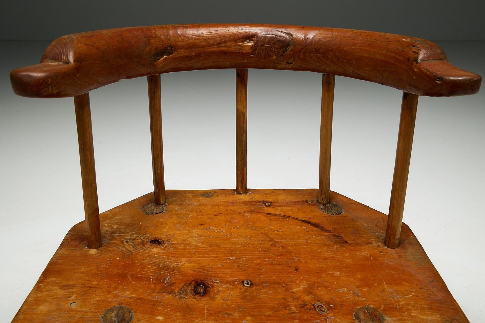 Tyrolean Folk Art Armchair, Austria, 19th Century photo vinterior