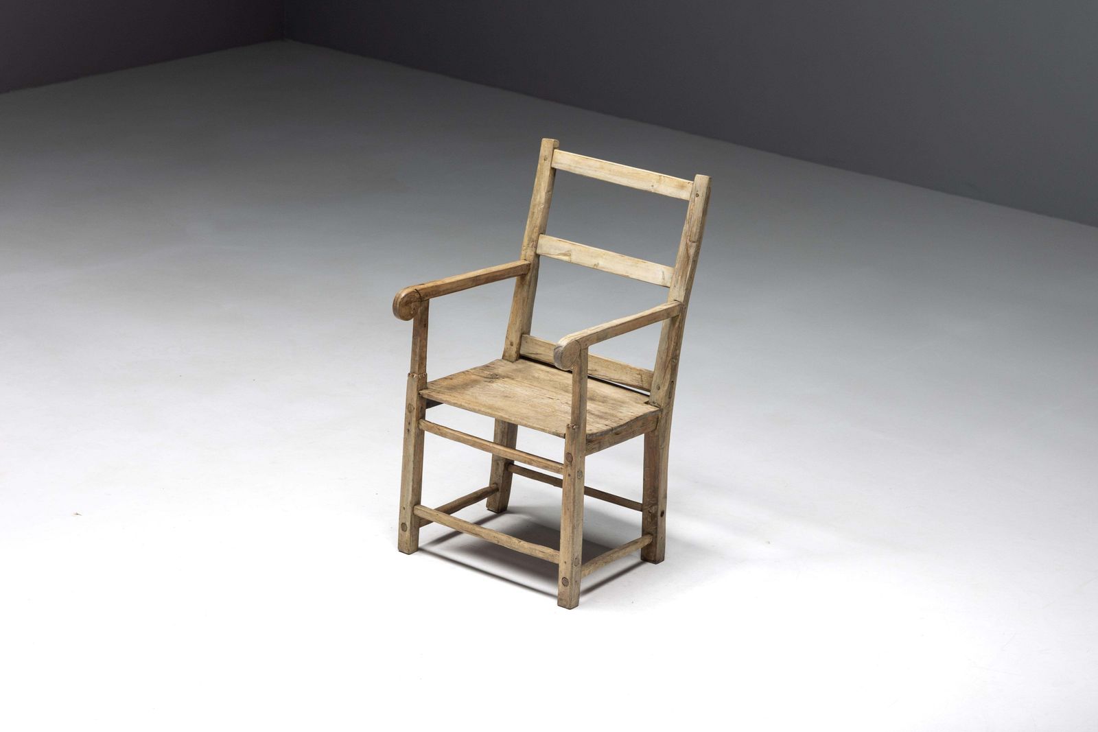 Rustic Art Populaire Armchair, France, 19th Century photo vinterior