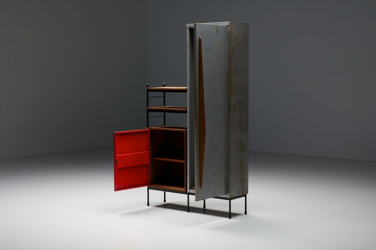Cabinet By Willy Van Der Meeren & Eric Lemesre For Tubax, 1950's photo 9019.0