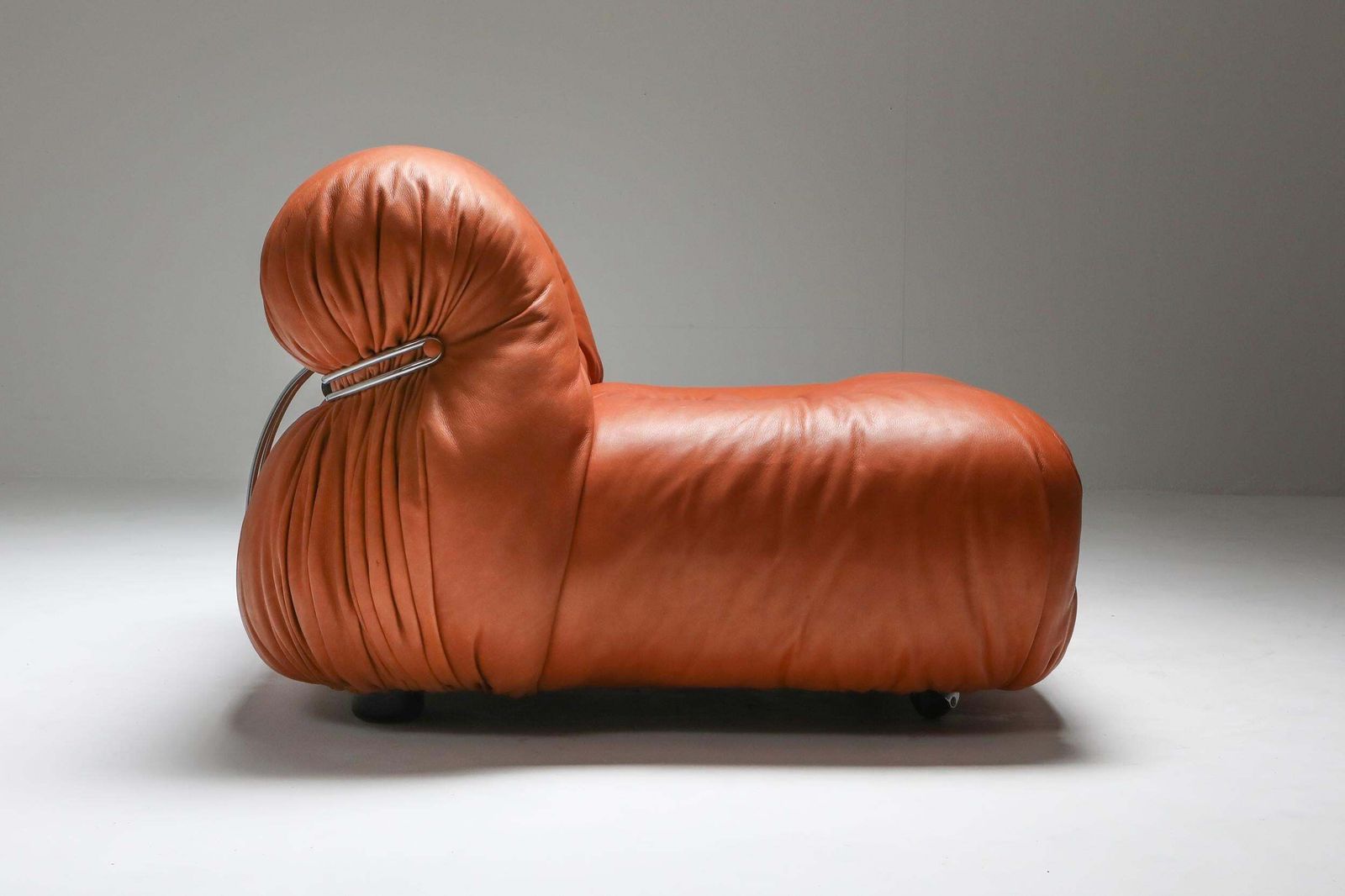 Furniture Afra And Tobia Scarpa For Cassina 'Soriana' Pair Of Lounge Chairs, 1970's photo