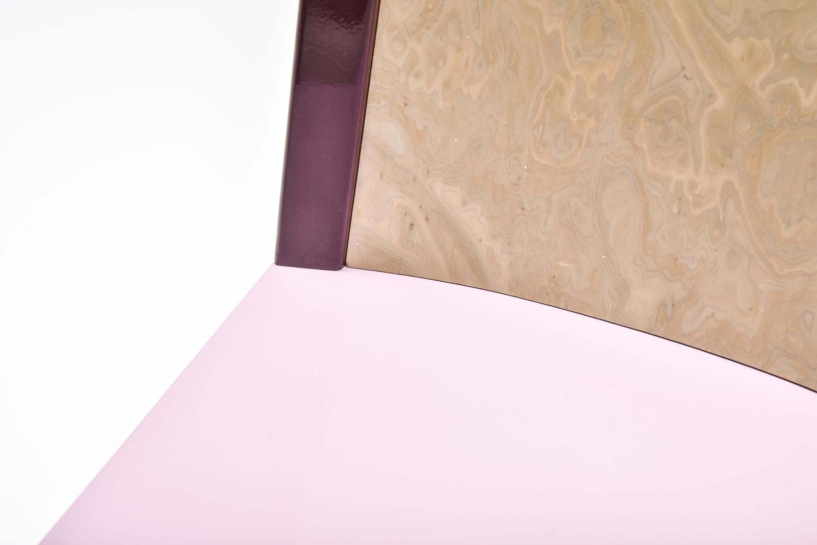 Postmodern Ettore Sottsass Pink Dining Chairs For Leitner, 1980s photo vintage