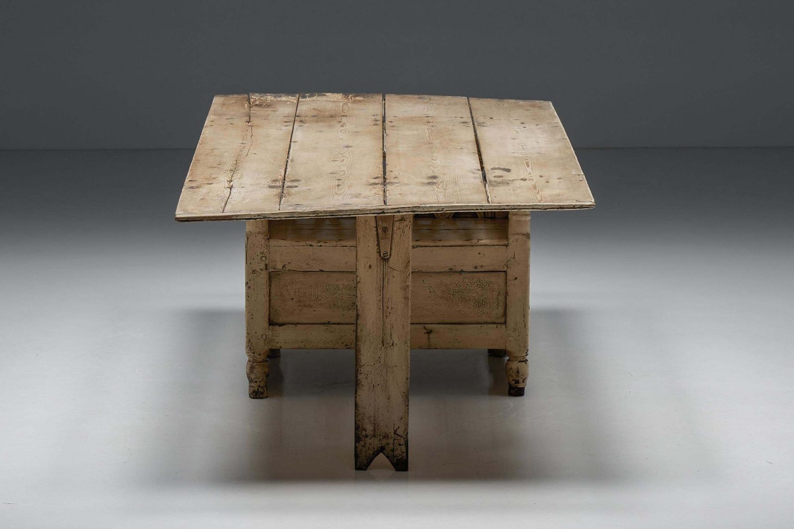 Irish Wooden Settle Chair, 19th Century photo buy