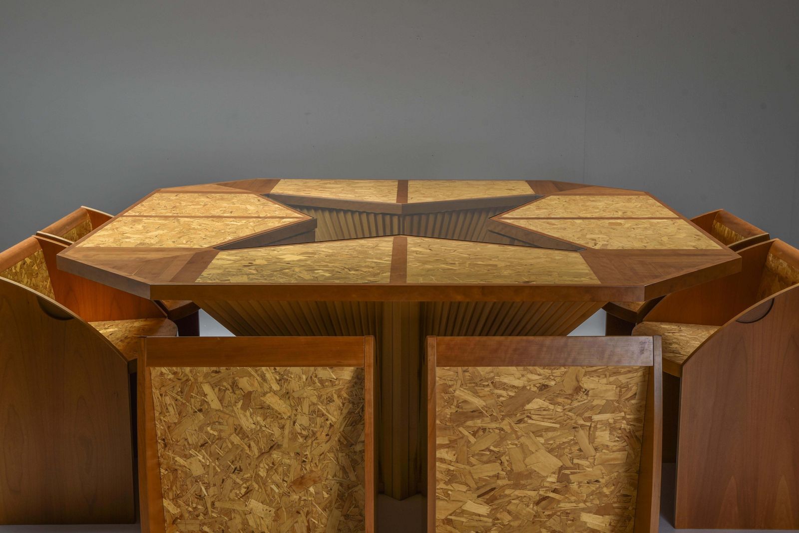 Italian Design Dining Room Set, Hollywood Regency, Vivai Del Sud Inspired, 1950s photo for sale