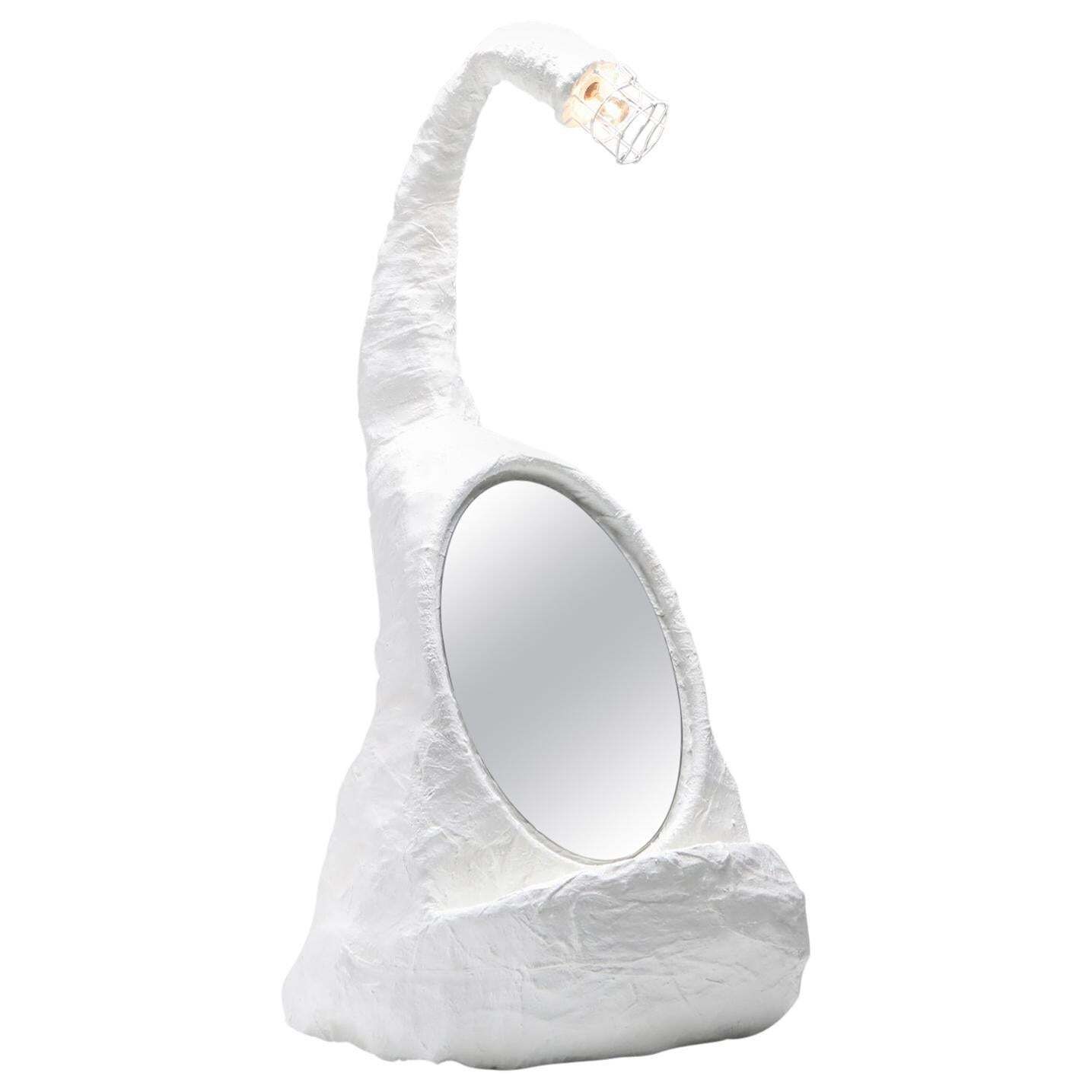 Sculpture With Mirror Lamp By Decio For Everyday Gallery