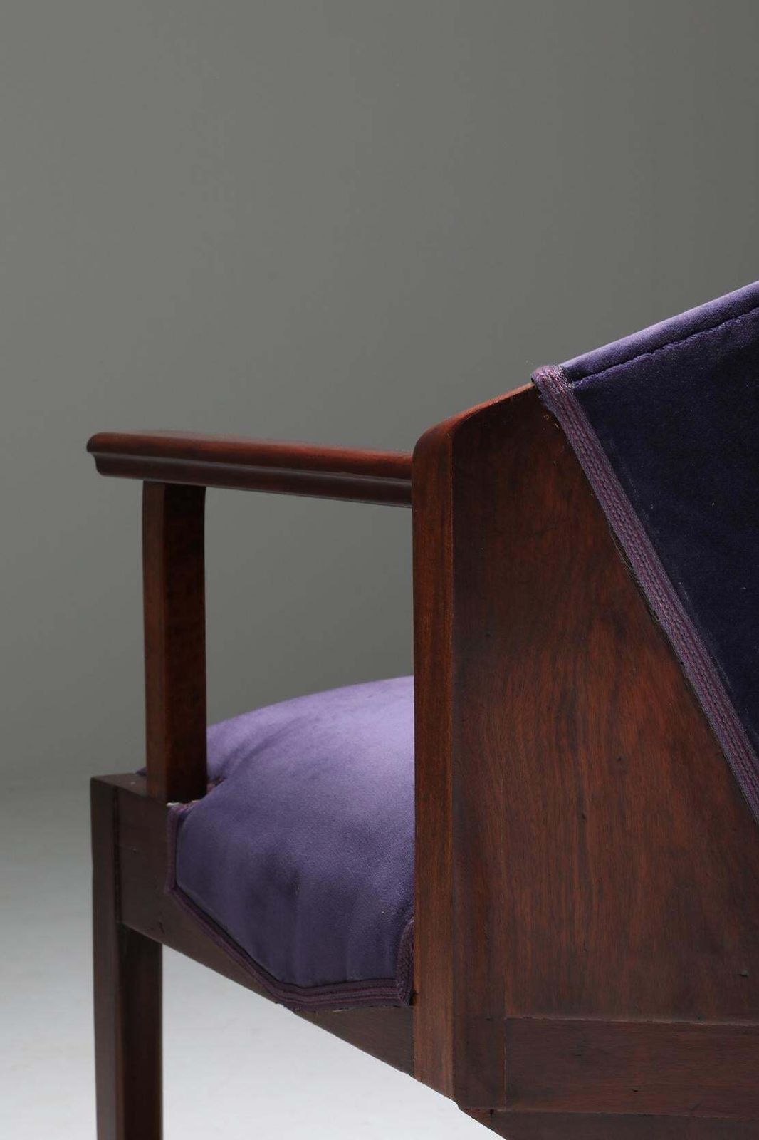 photo for sale Dutch Art Deco ‘Amsterdamse School’ Pair Of Armchairs