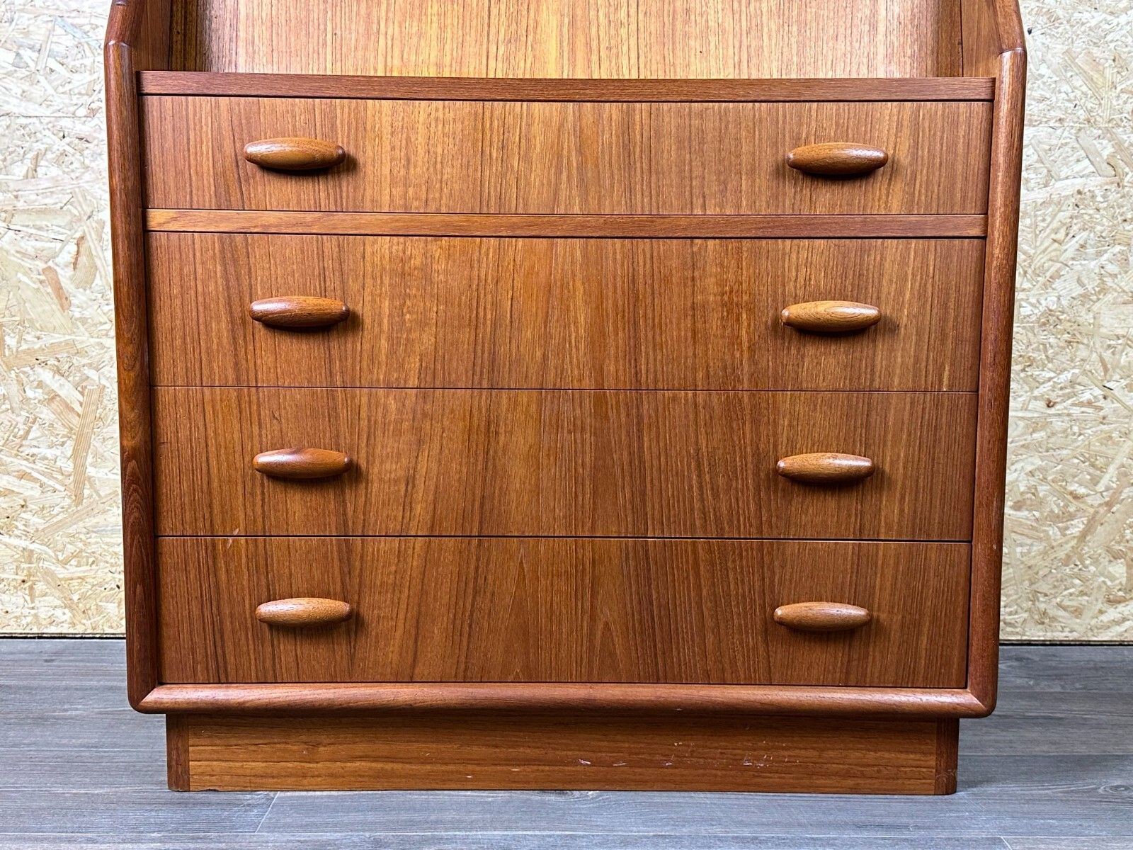 photo for sale 60s 70s Teak Secretary Chest Of Drawers Danish Modern By Dyrlund Denmark