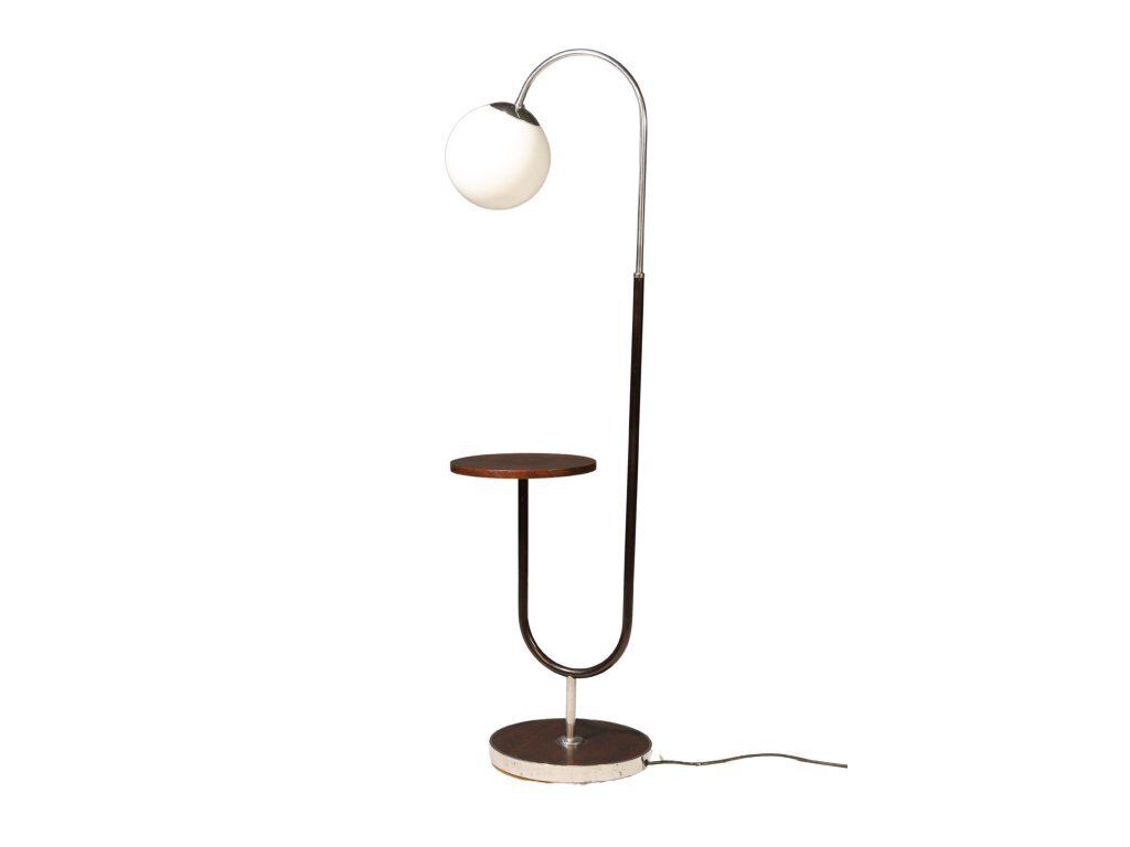 Lighting / Floor Lamps / Art Deco Floor Lamp By Jindřich Halabala For Up Závody, 1930s