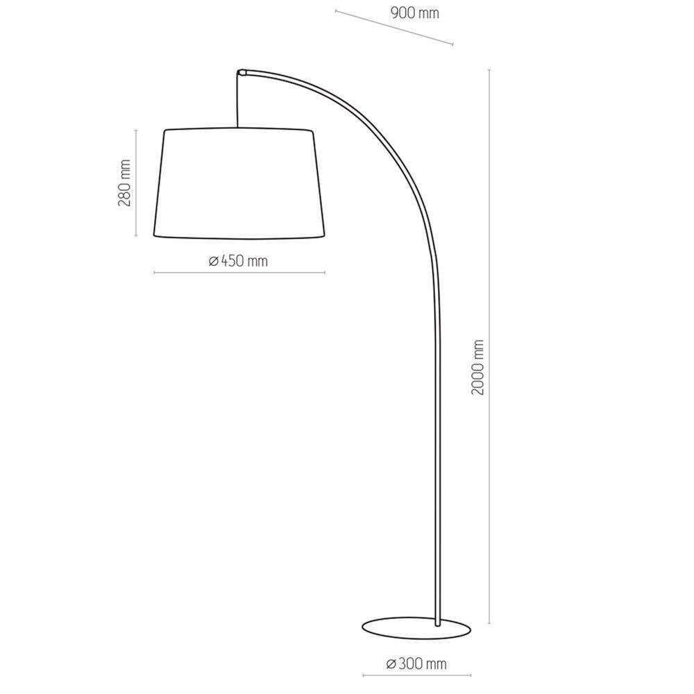 21st Century Large "Cloche" Floor And Metal Lamp photo vinterior