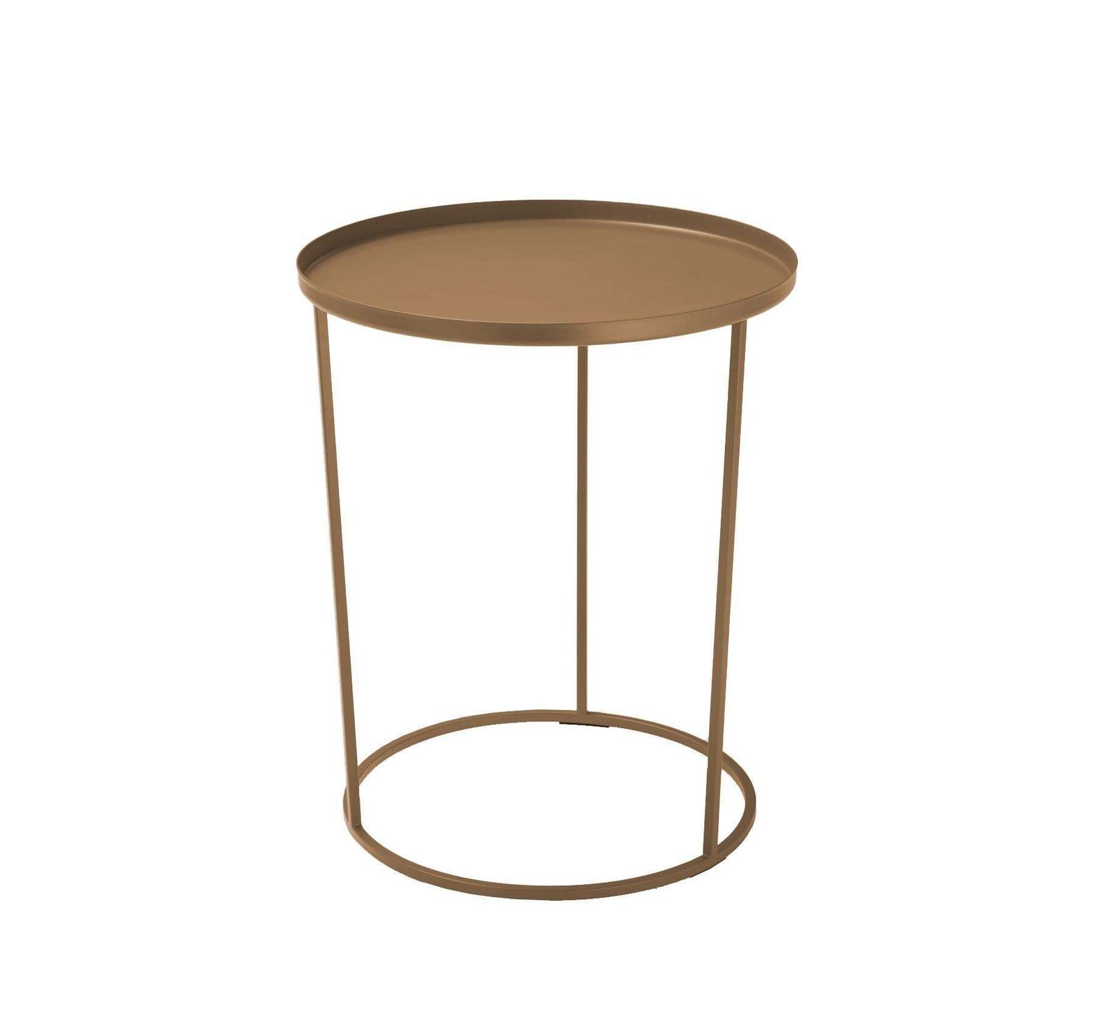 photo vintage Table In Metal "Constance"