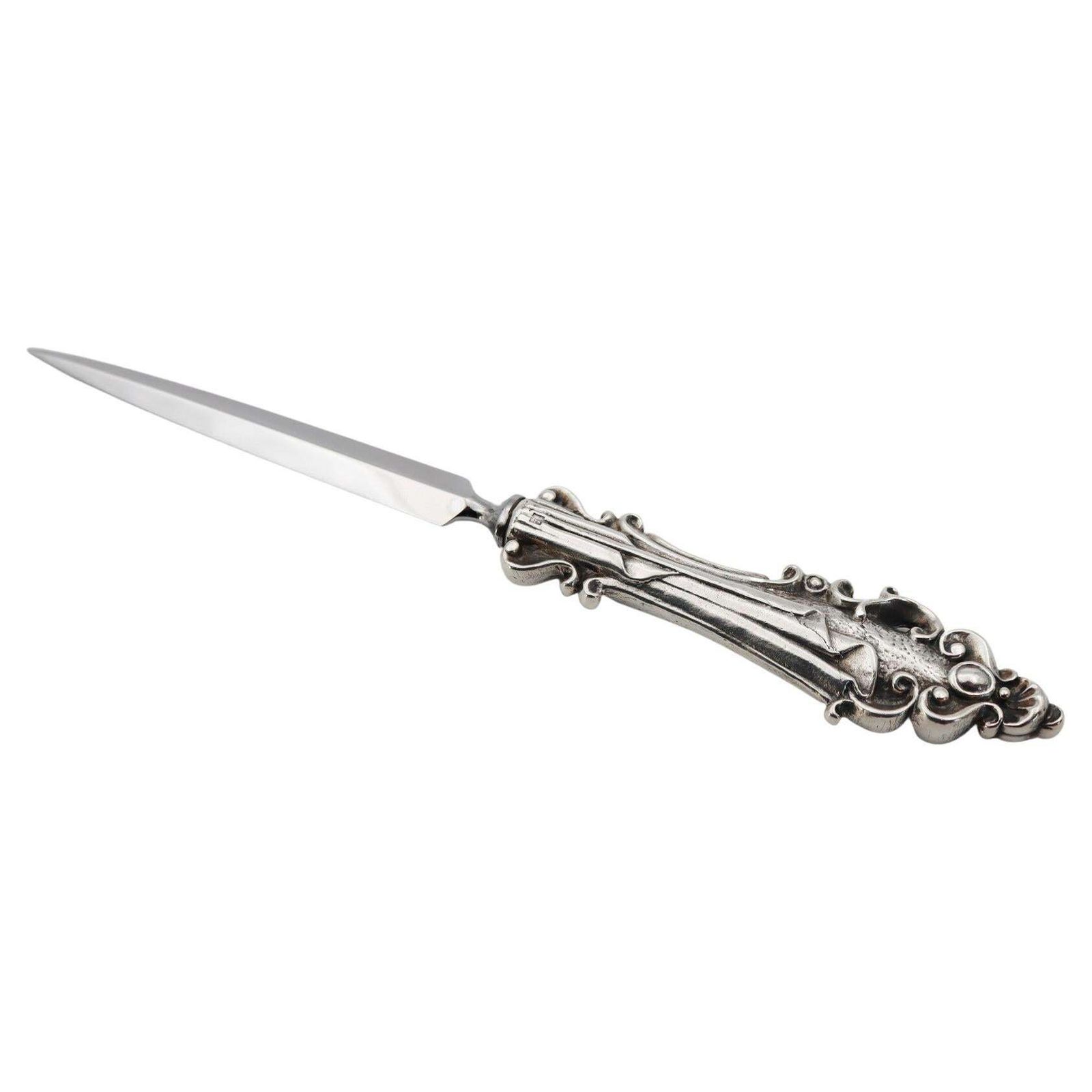 Letter Opener Or Paper Cutter In Silver Bronze