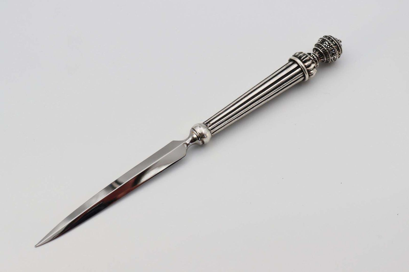 Letter Opener Or Paper Cutter In Silver Bronze photo for sale