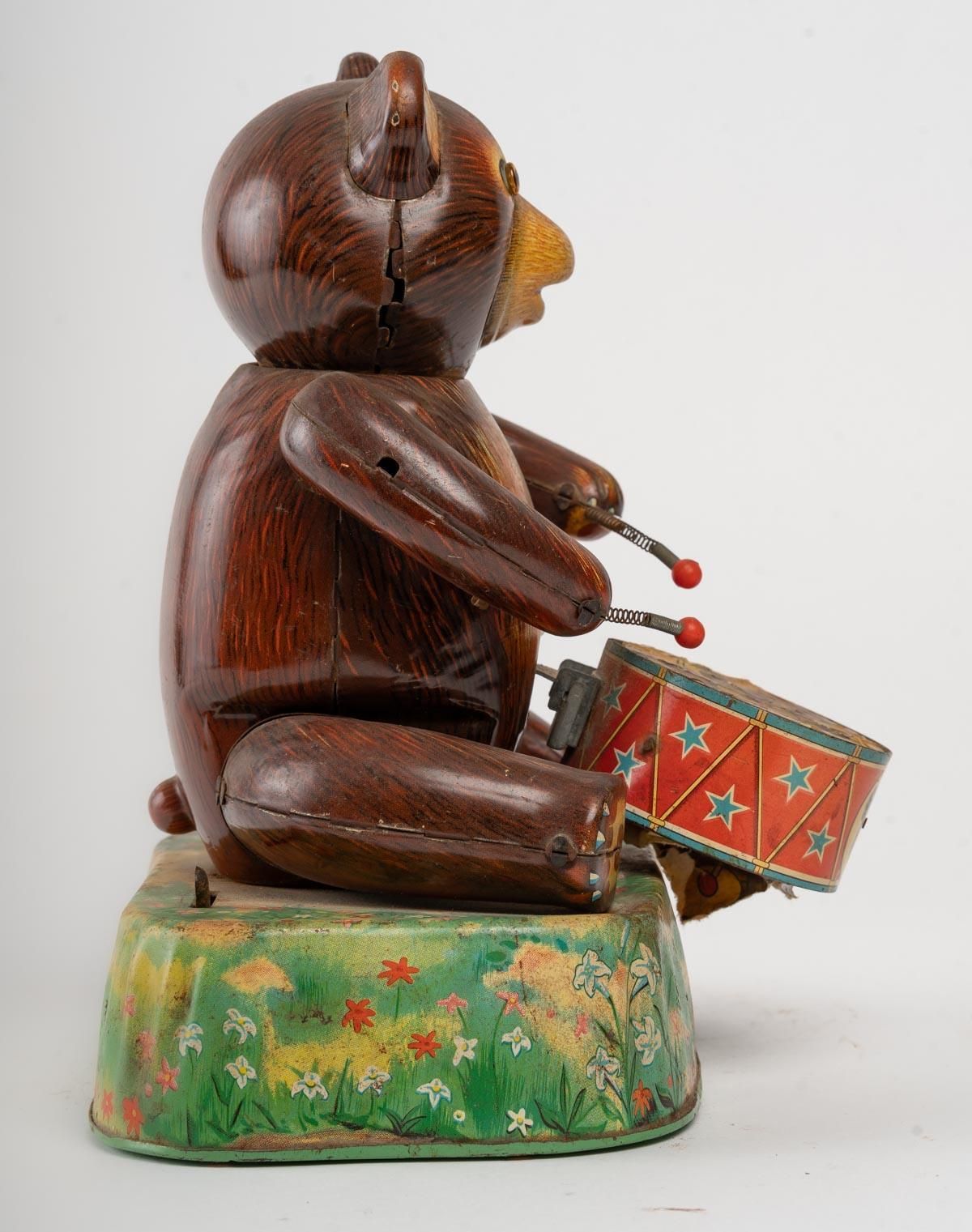 Tin Toy, Bear With Tambourine photo furniture
